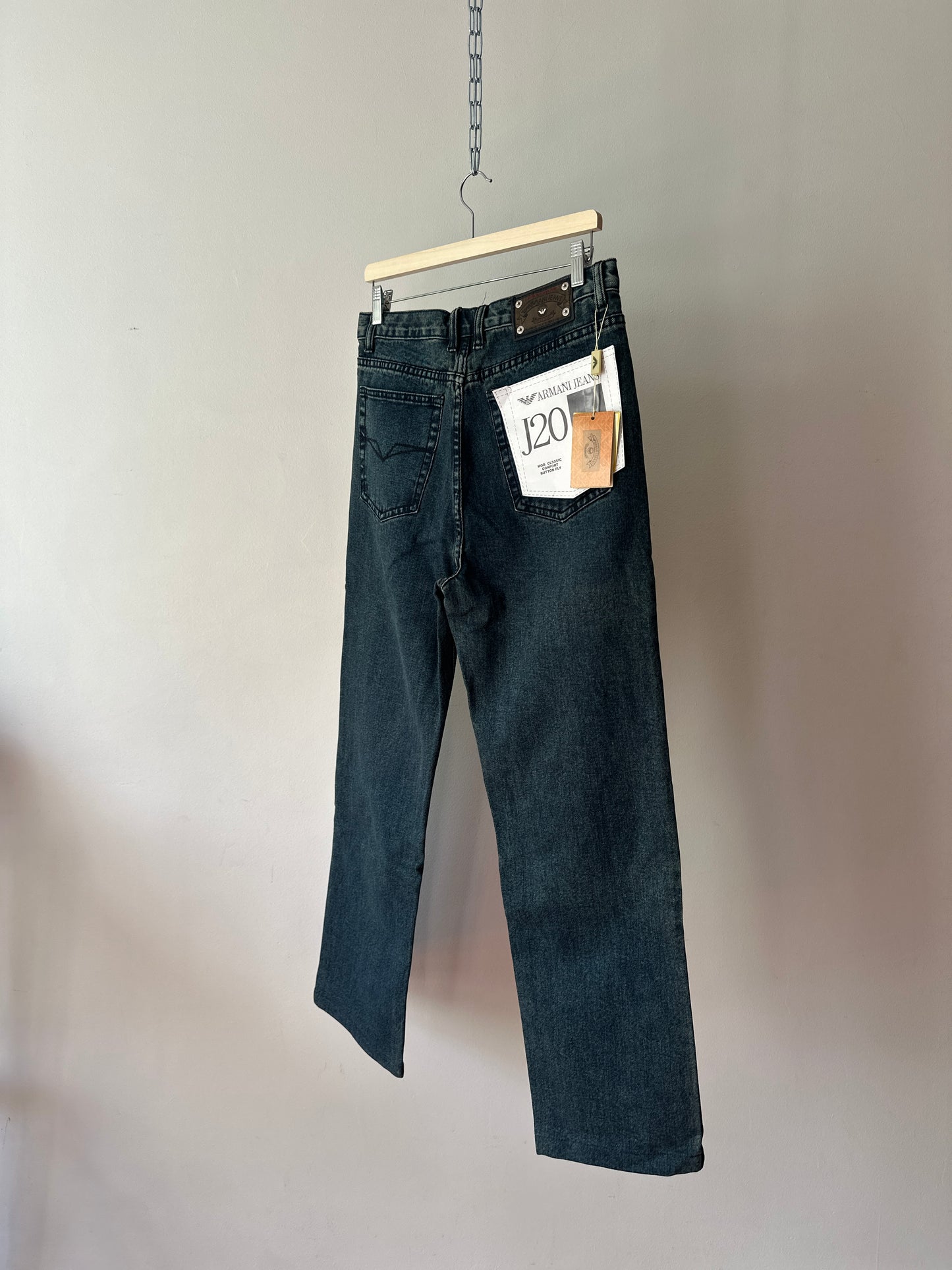 Armani deep blue jeans