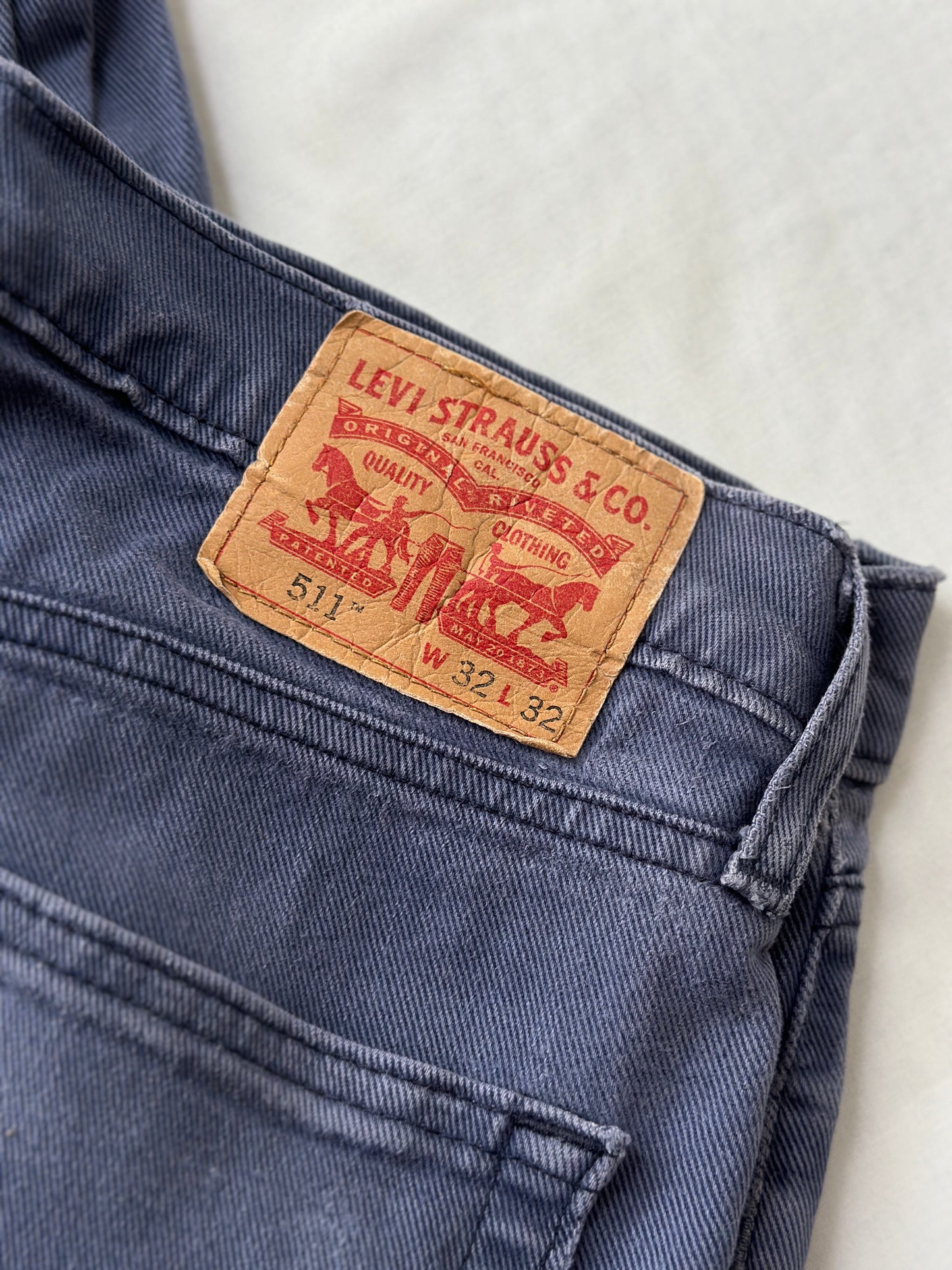 silver tab blue Levi jeans