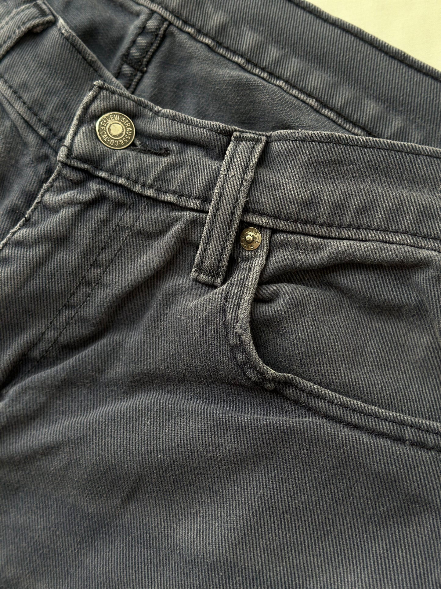 silver tab blue Levi jeans