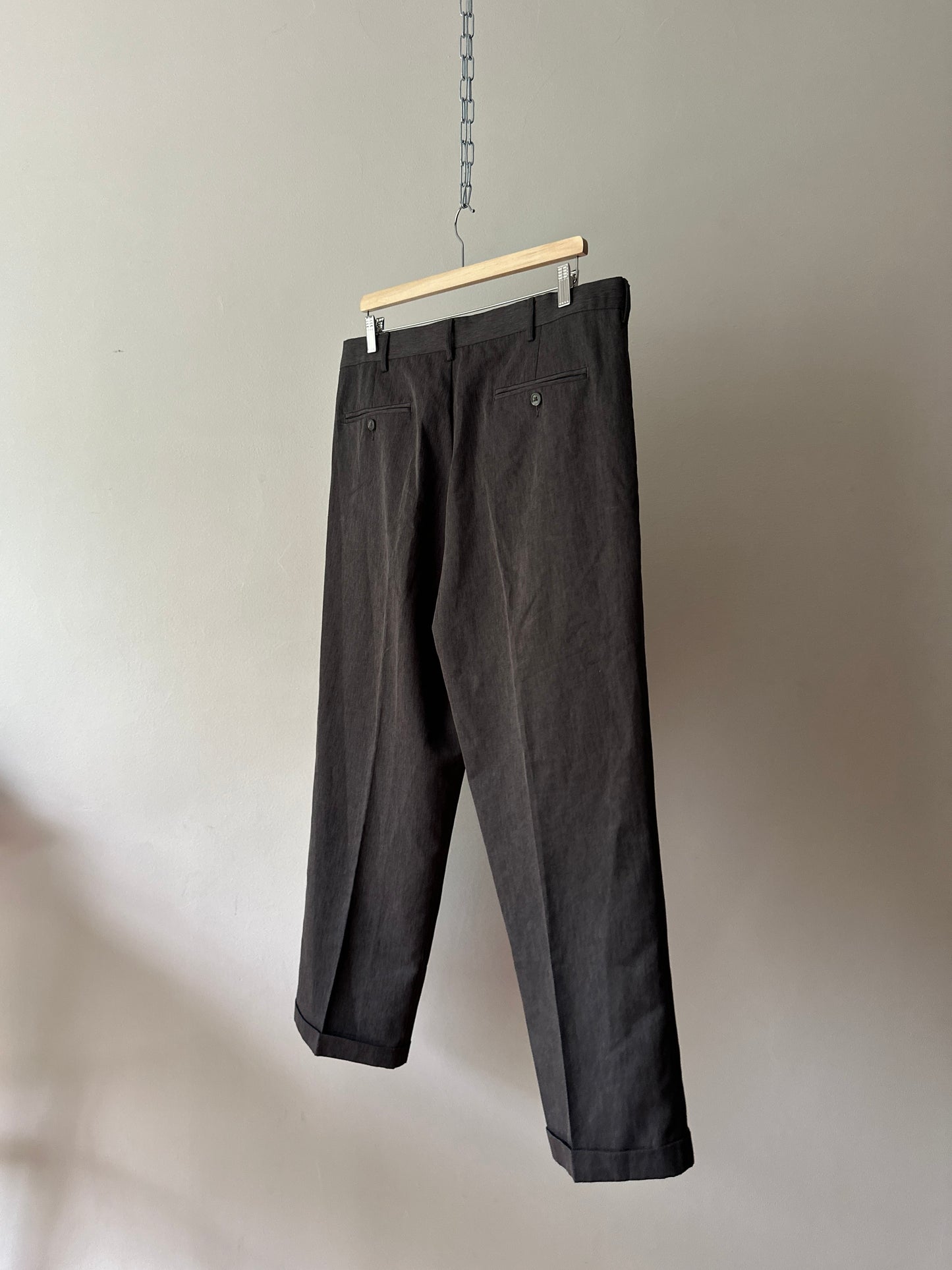 grey suit pants