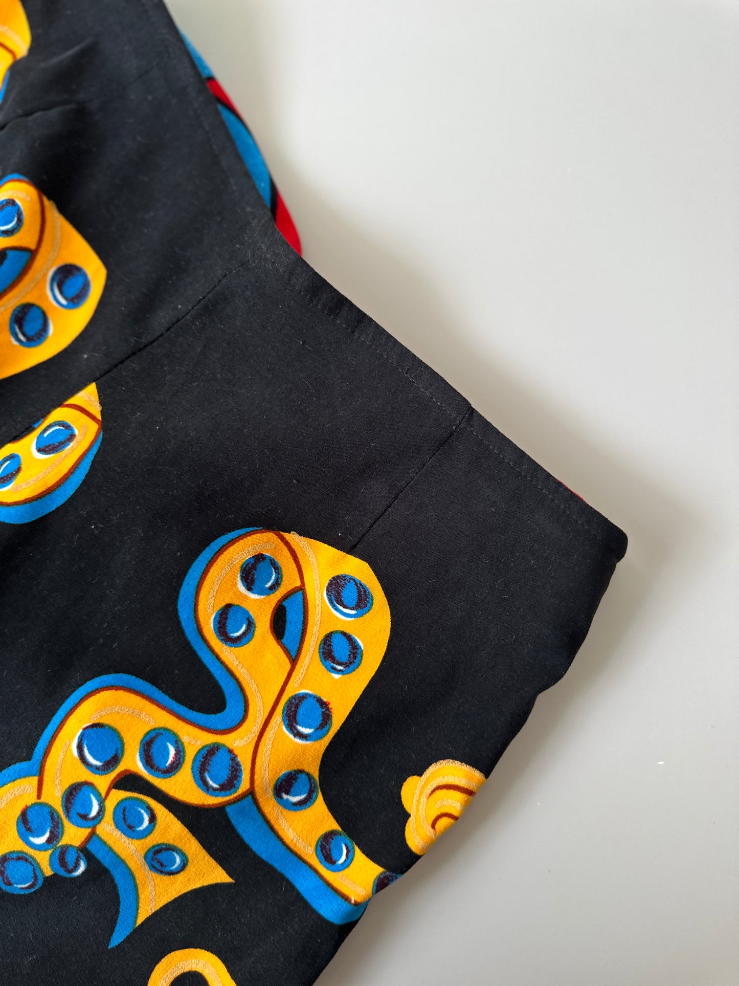 saint printed flared pants