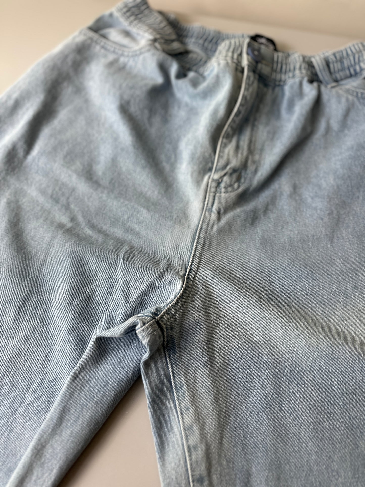 stussy light blue denim jeans