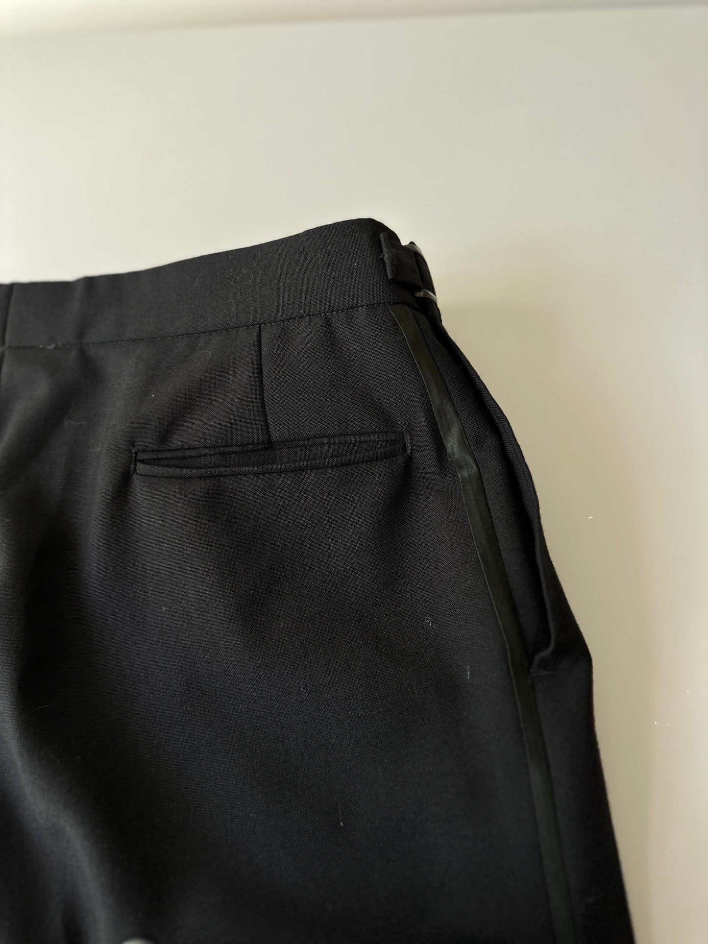 black suit pants