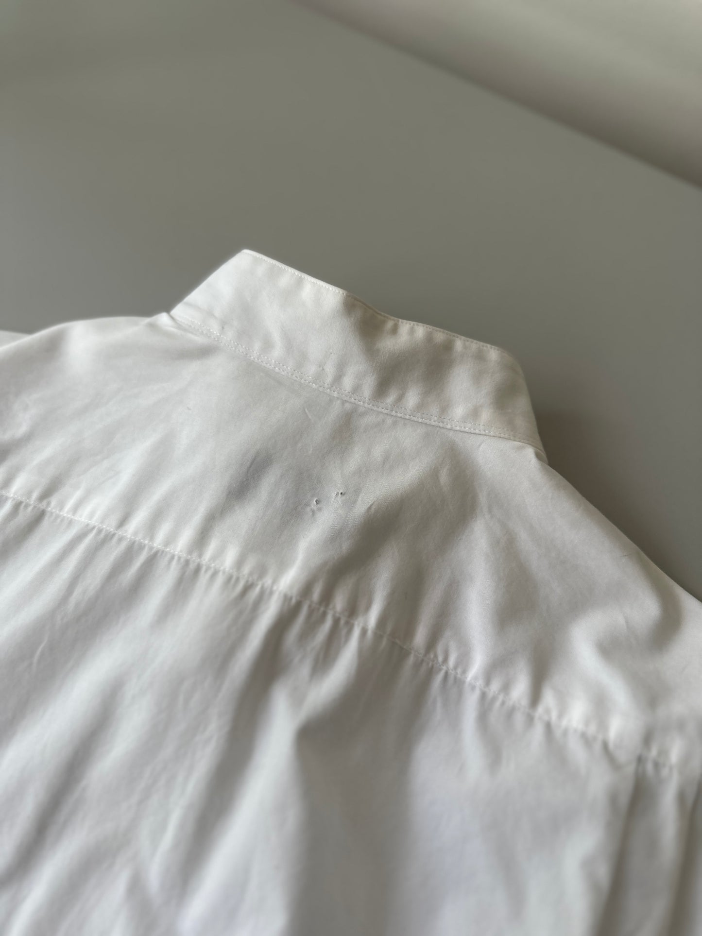 hugo boss white tuxedo button up