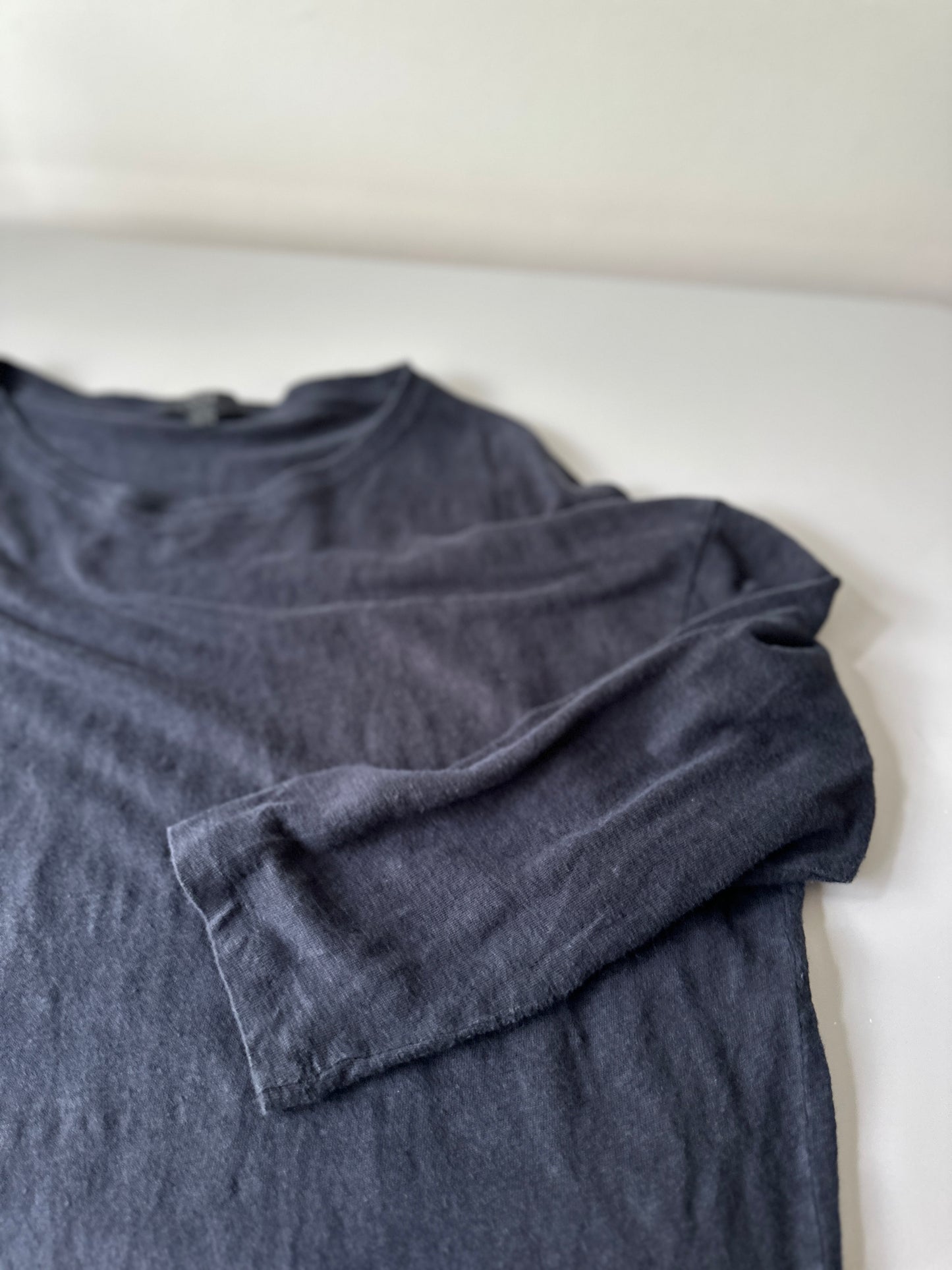 navy blue COS cardigan