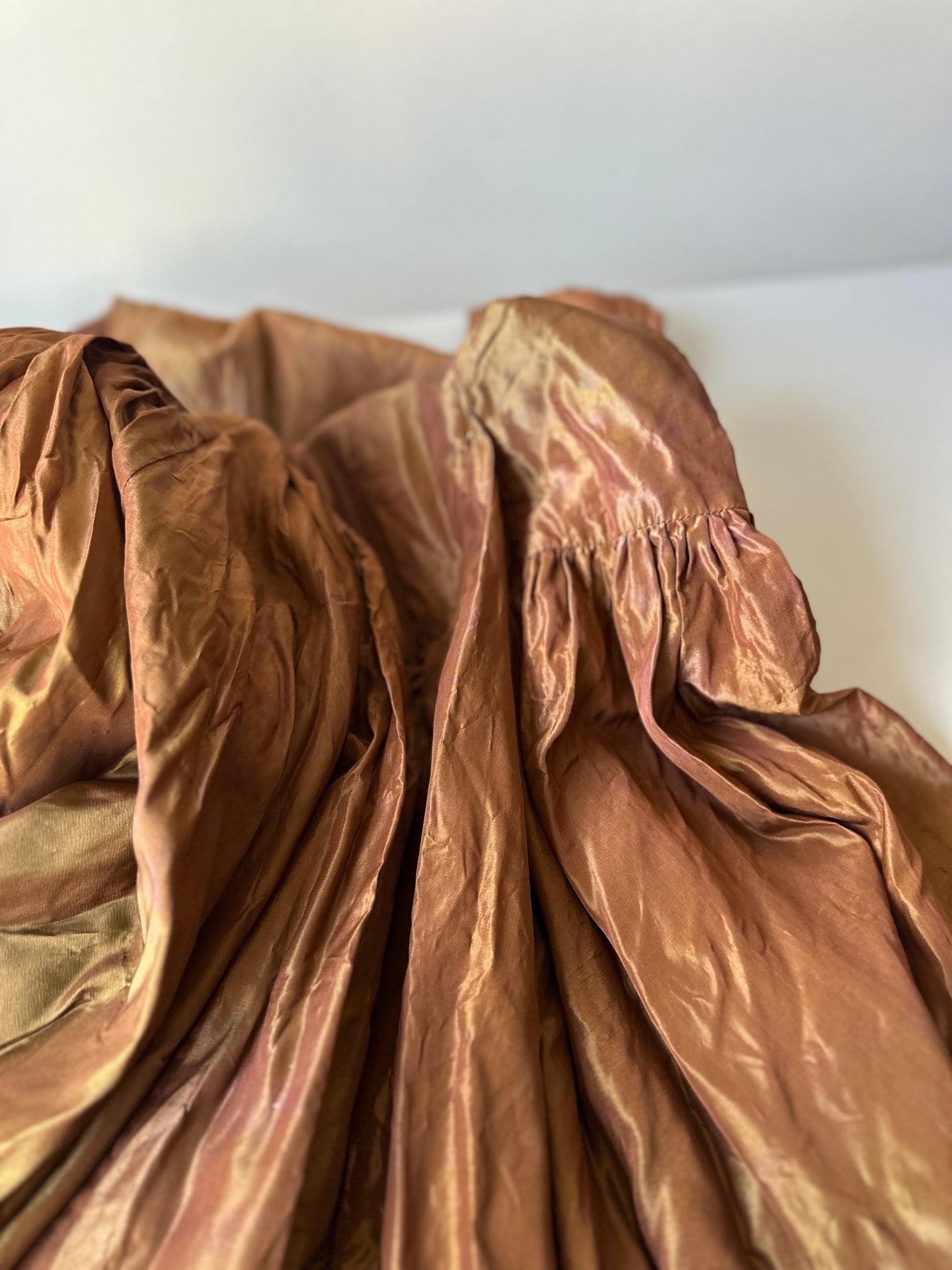 Melbourne vintage opaque brown dress