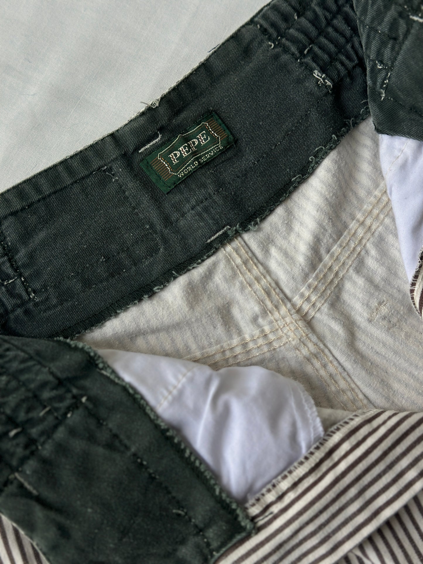 pin stripe jeans