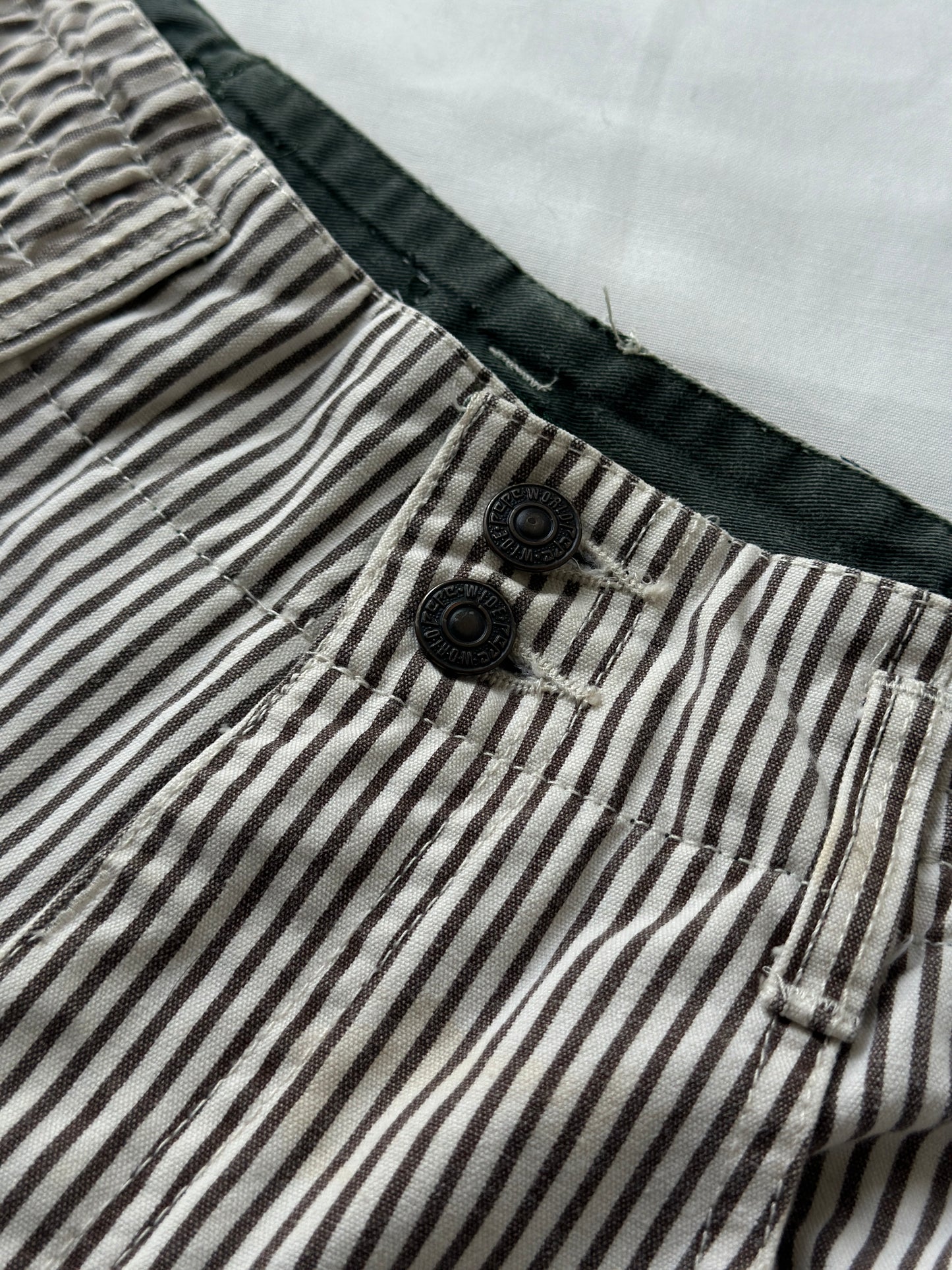 pin stripe jeans