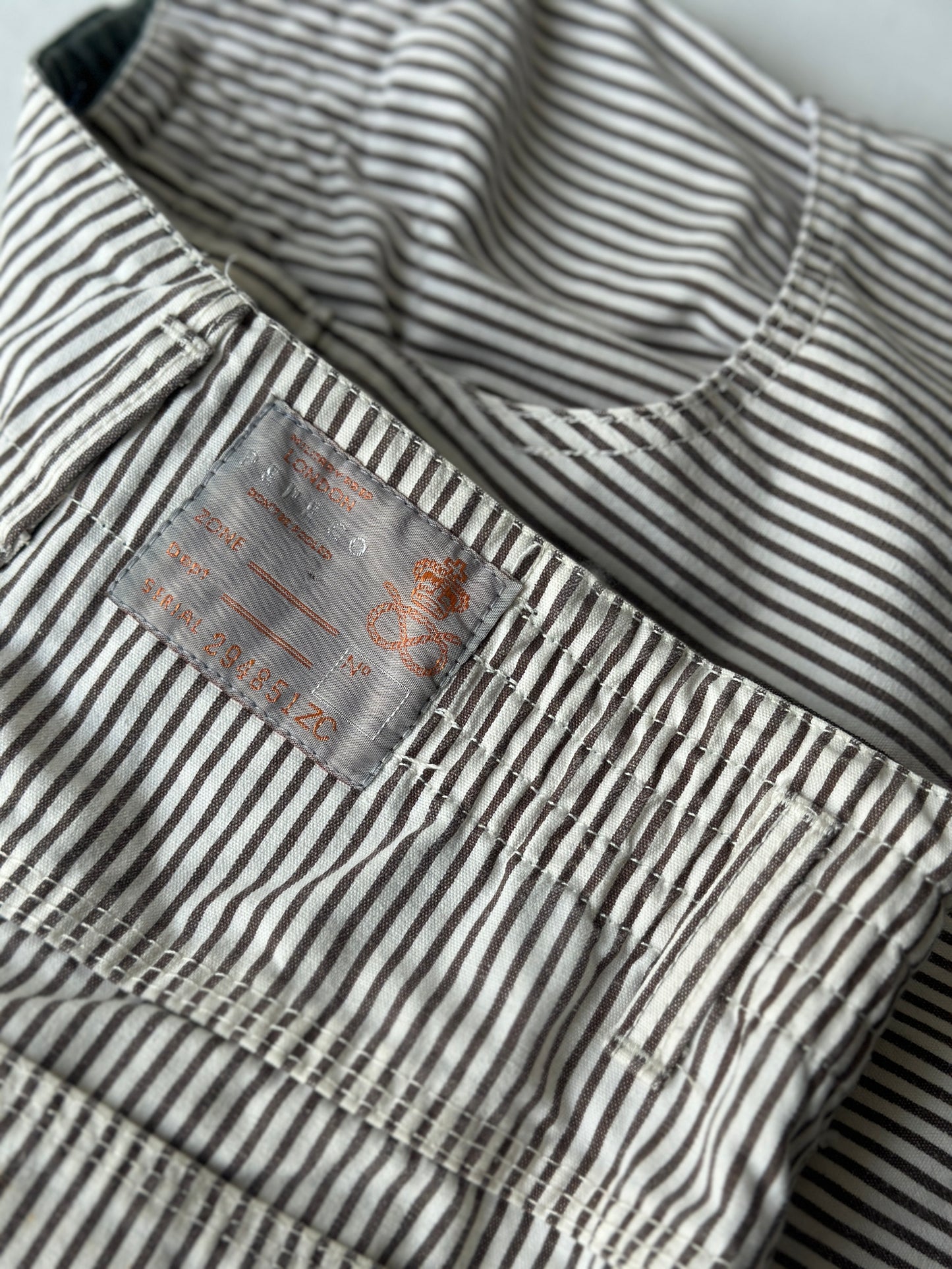 pin stripe jeans