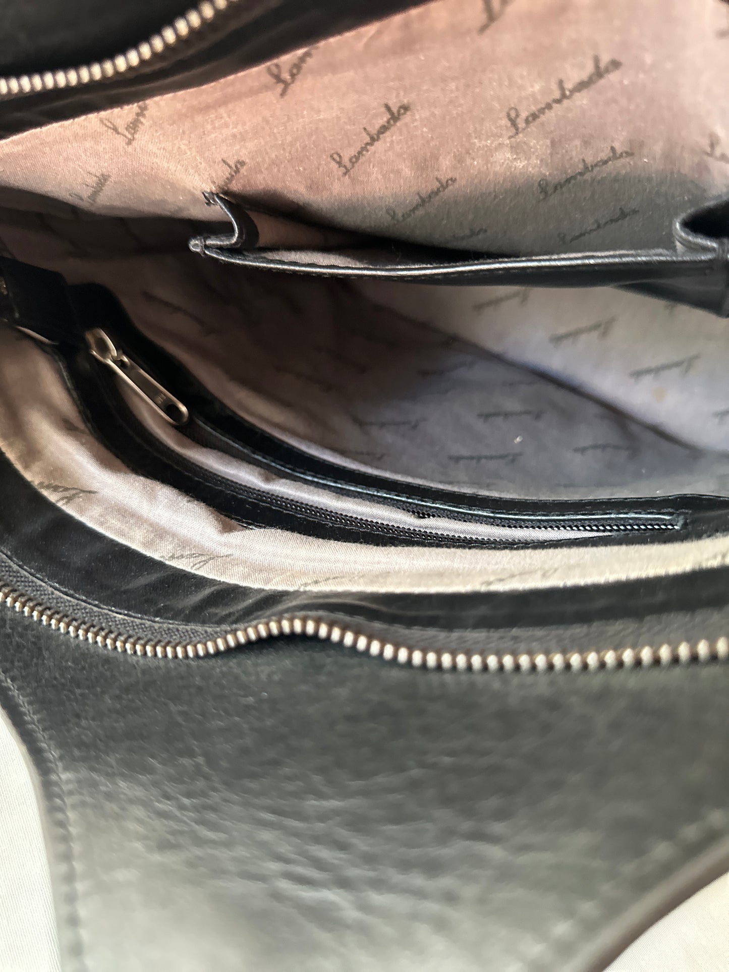 Lambada leather handbag