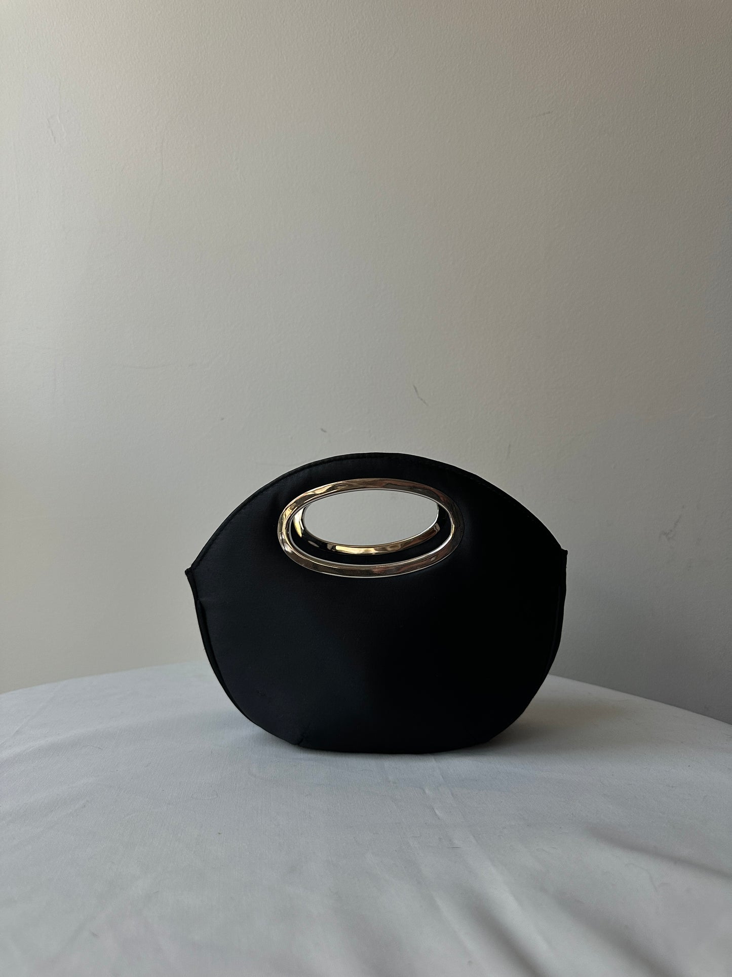 90s satin clip purse