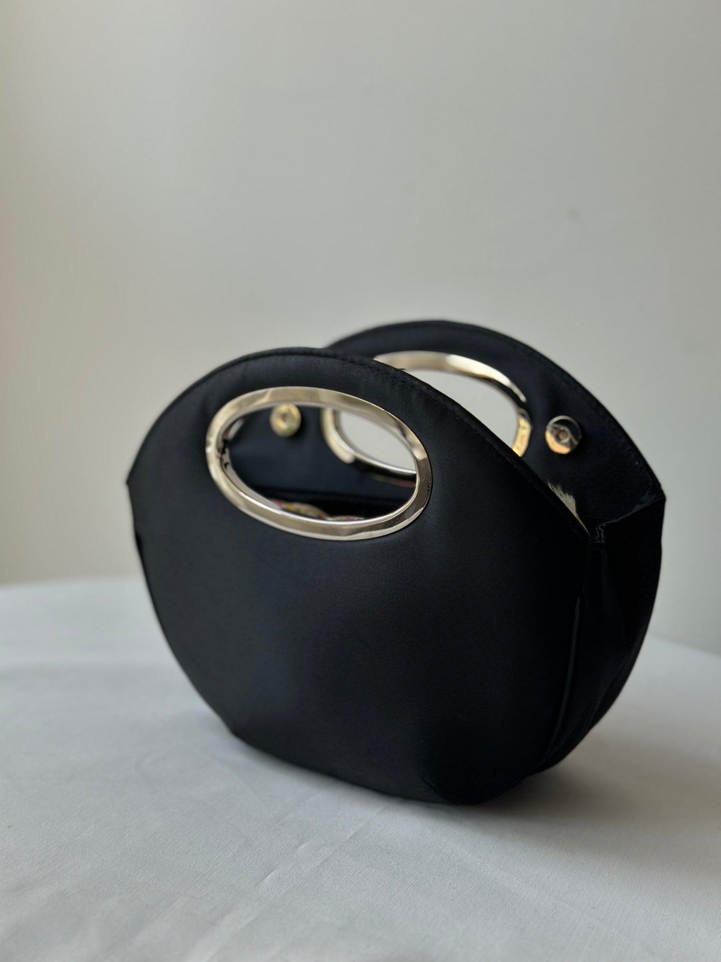 90s satin clip purse