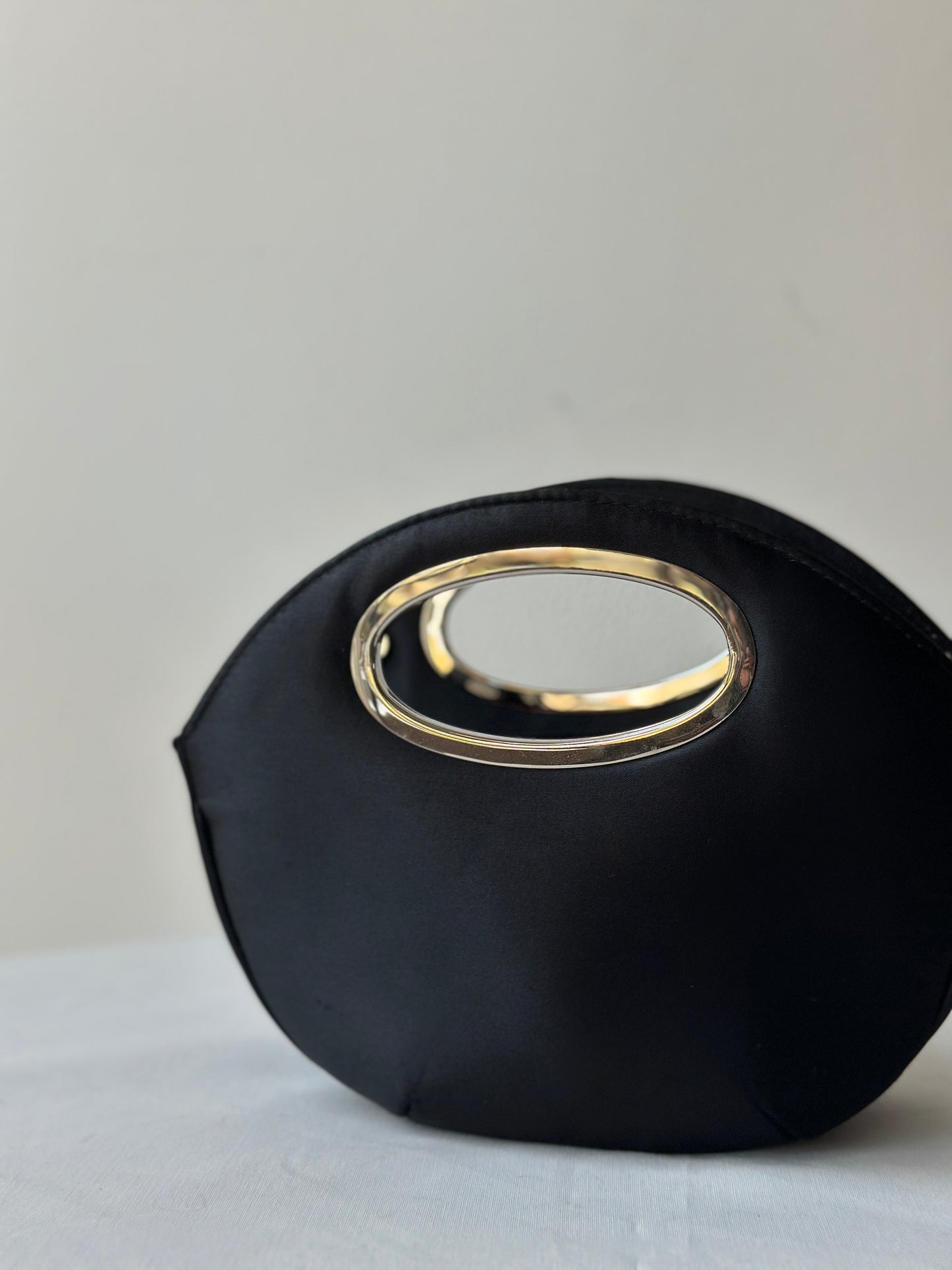 90s satin clip purse