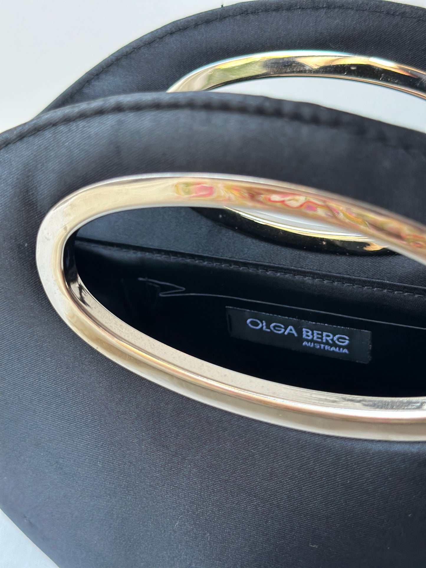 90s satin clip purse