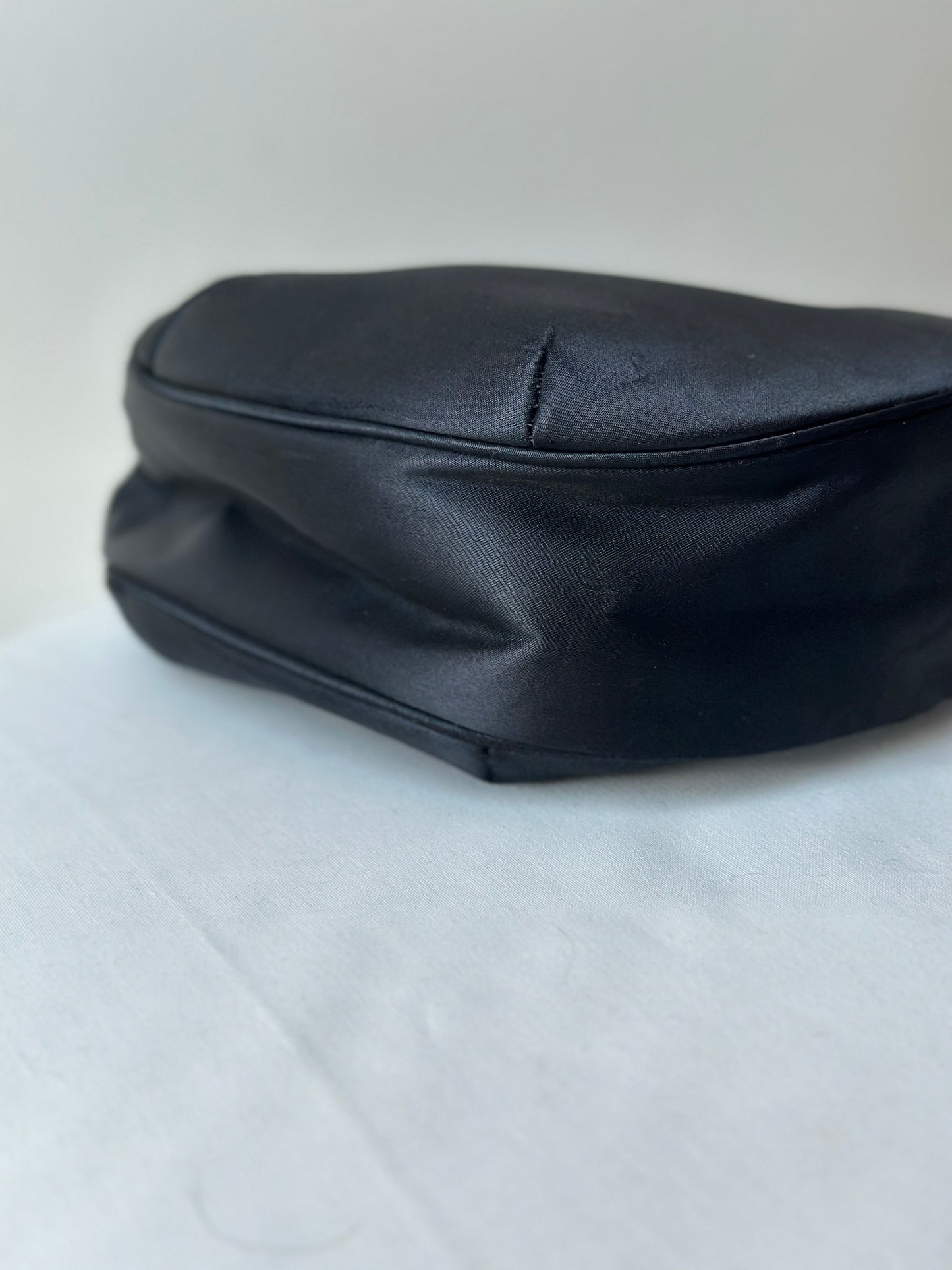 90s satin clip purse