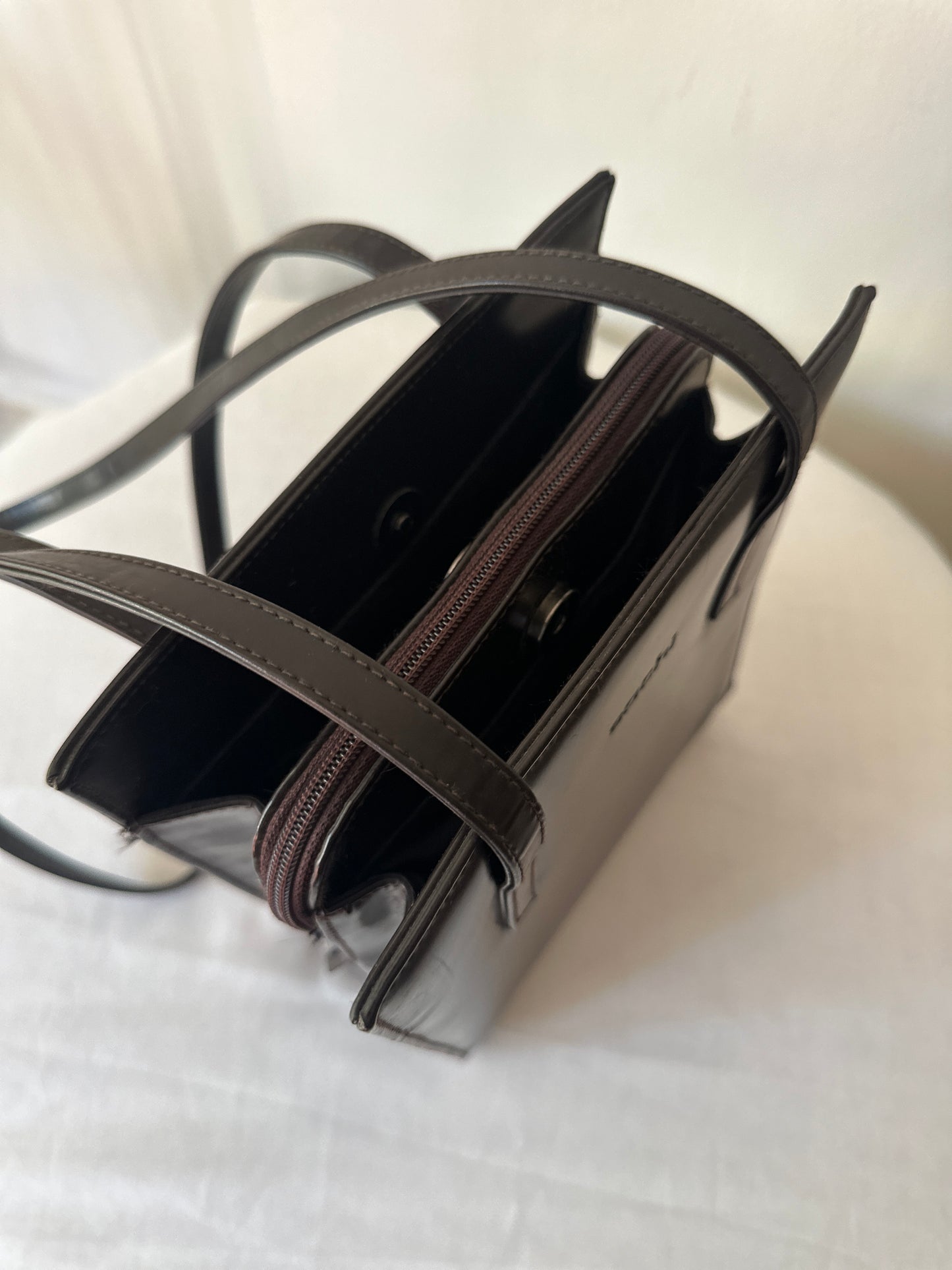 brown shoulder bag
