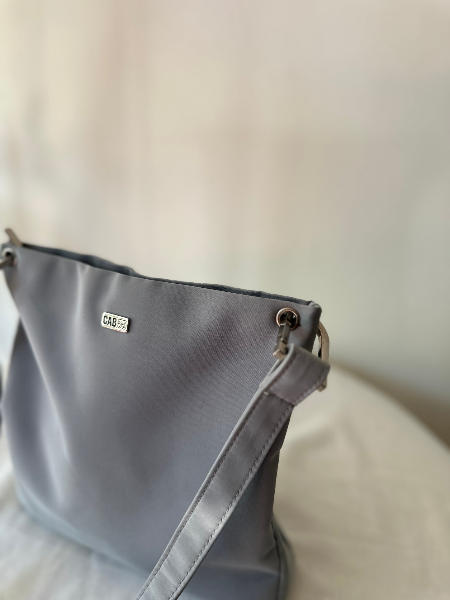baby blue cab 55 handbag