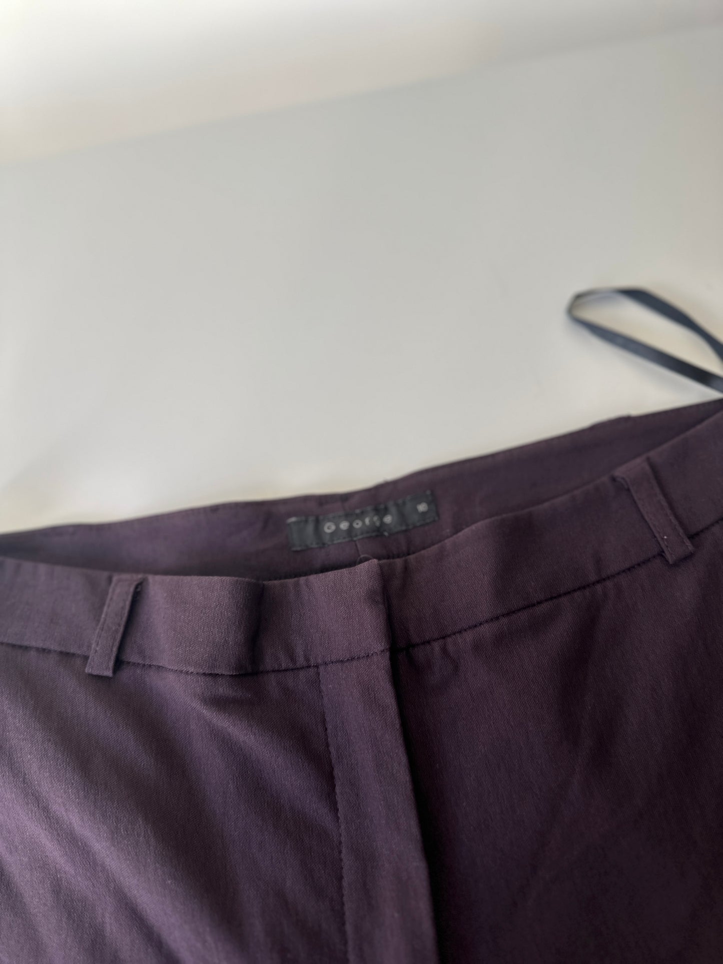 purple two piece suit