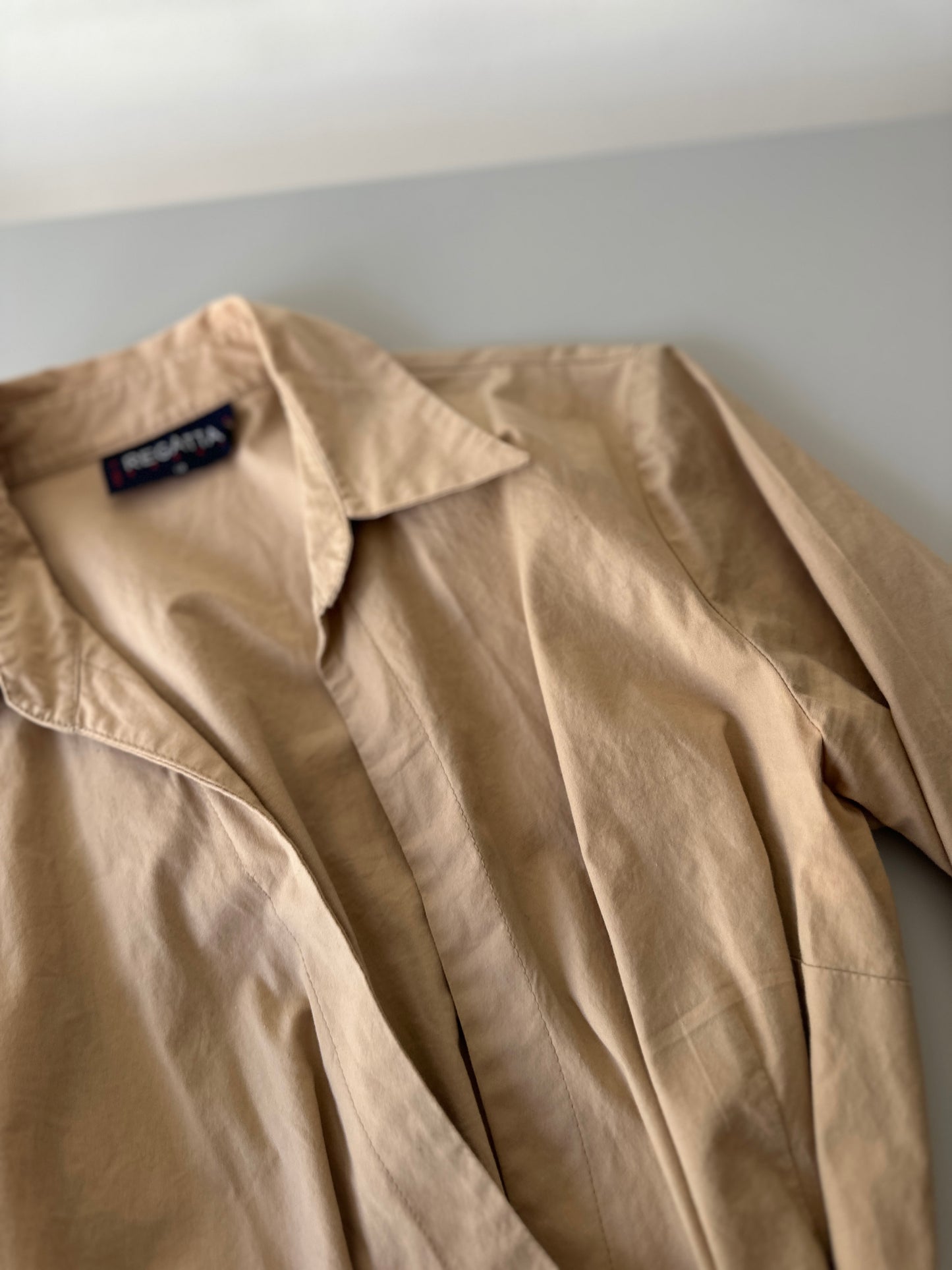wrap around cotton blouse