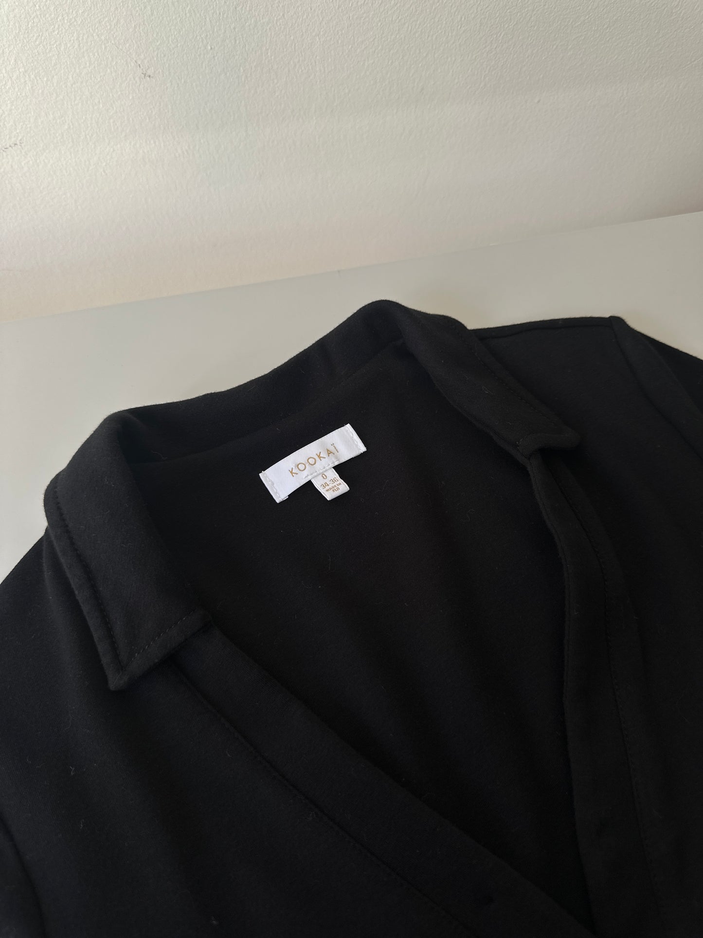 Kookai longsleeve collar dress
