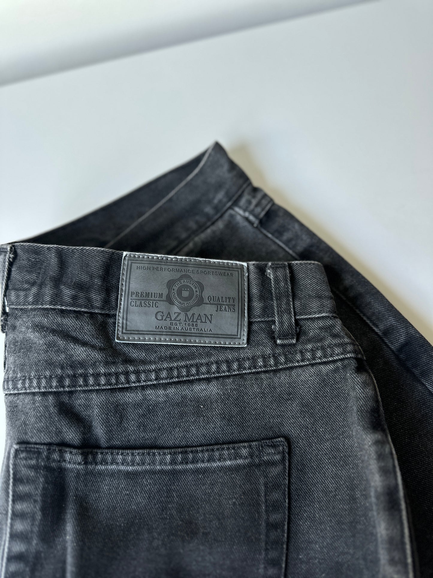 Gazman black denim jeans