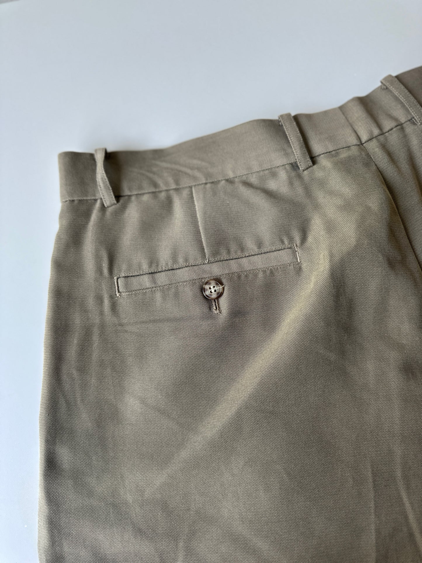 olive soft suede shorts