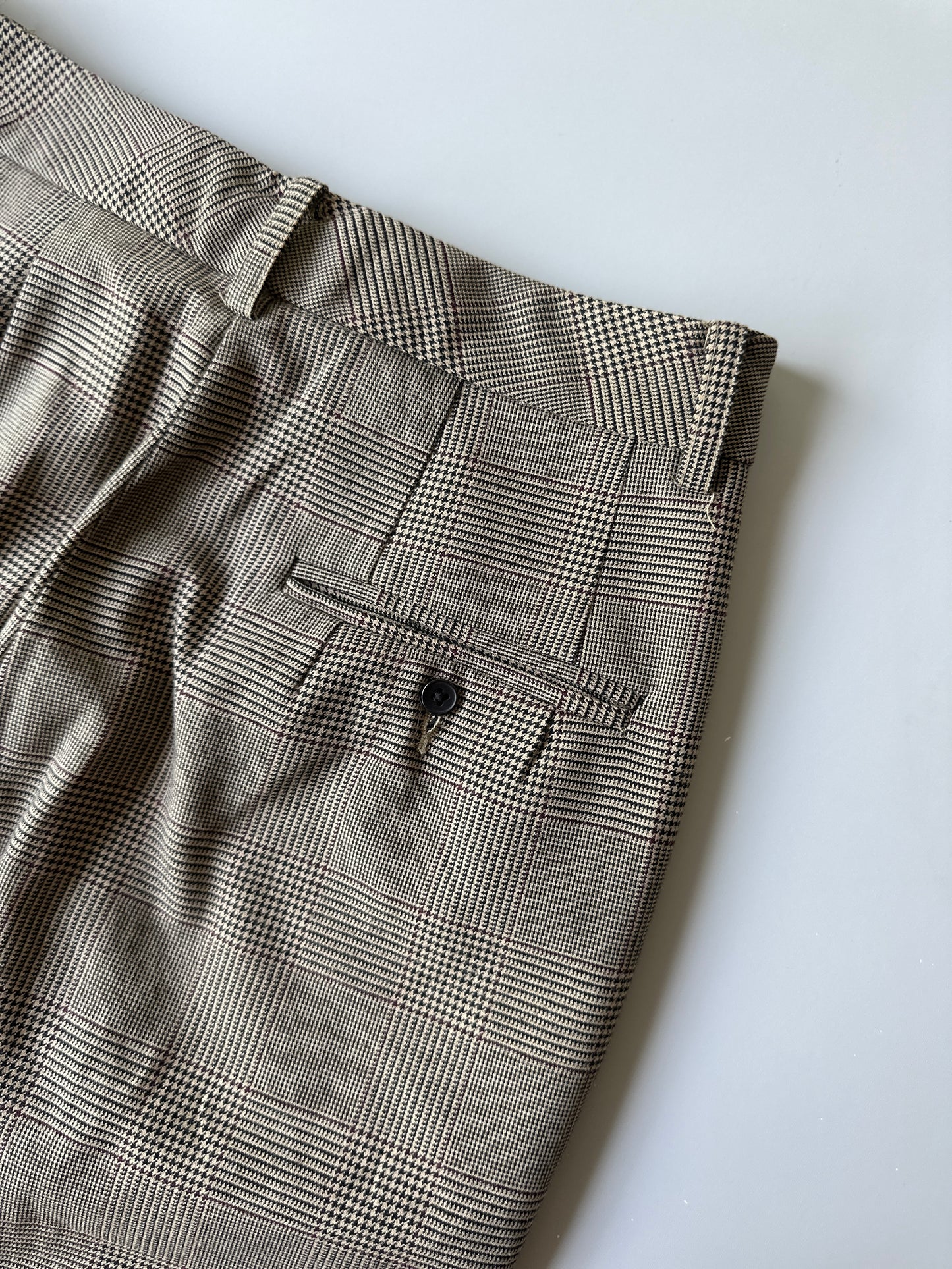 brown high waisted pants