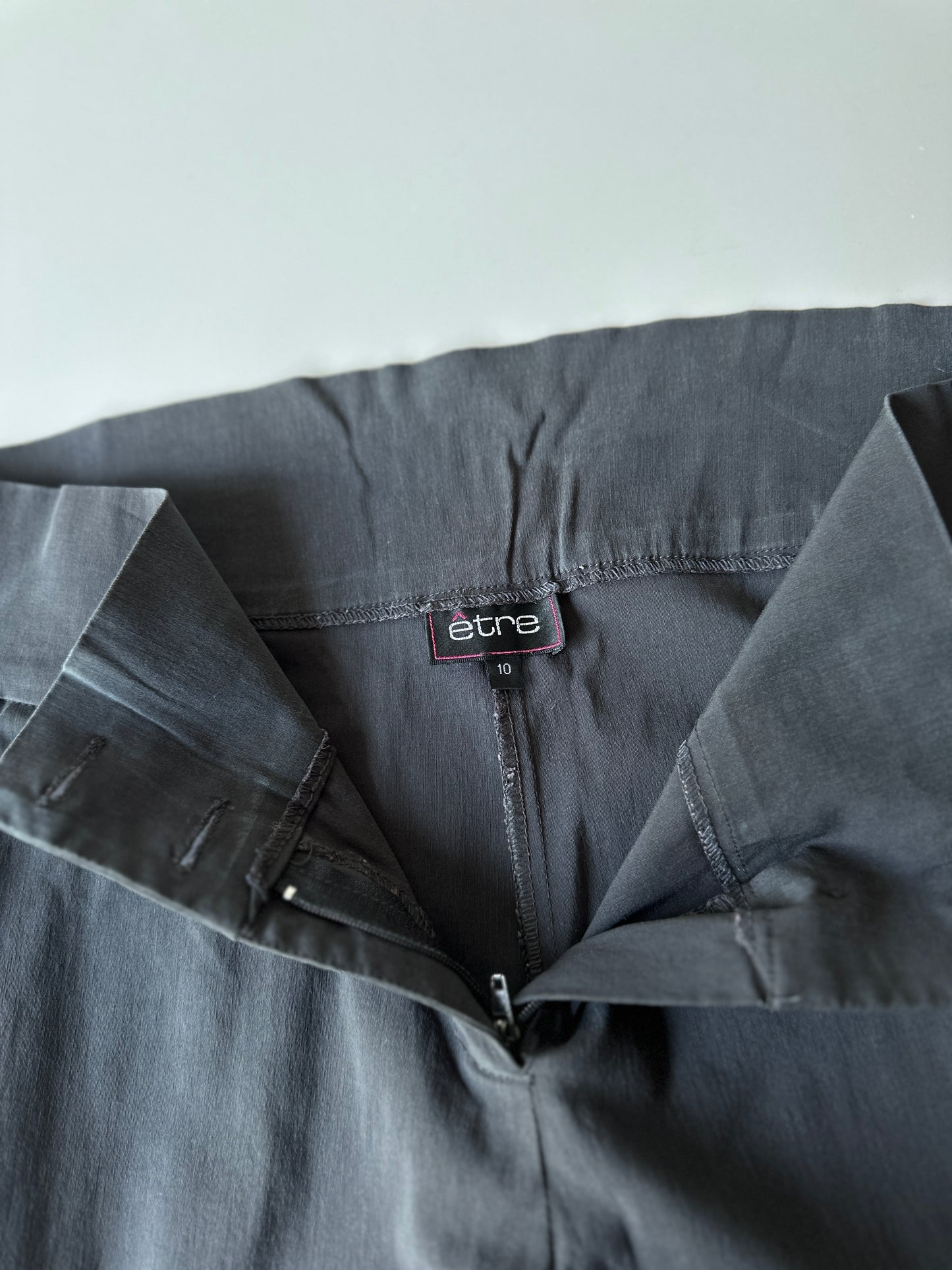 grey stretchy work pants