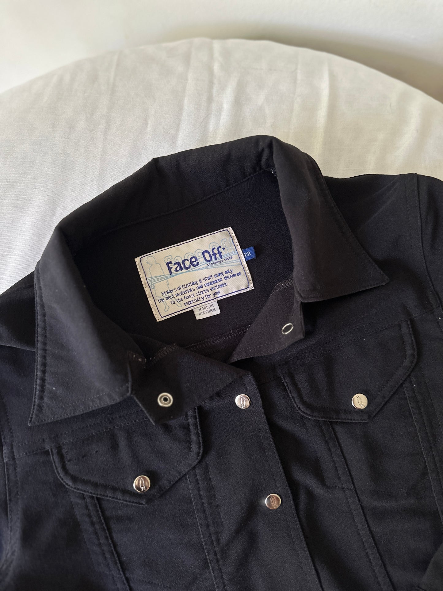 Face Off straight cut jacket