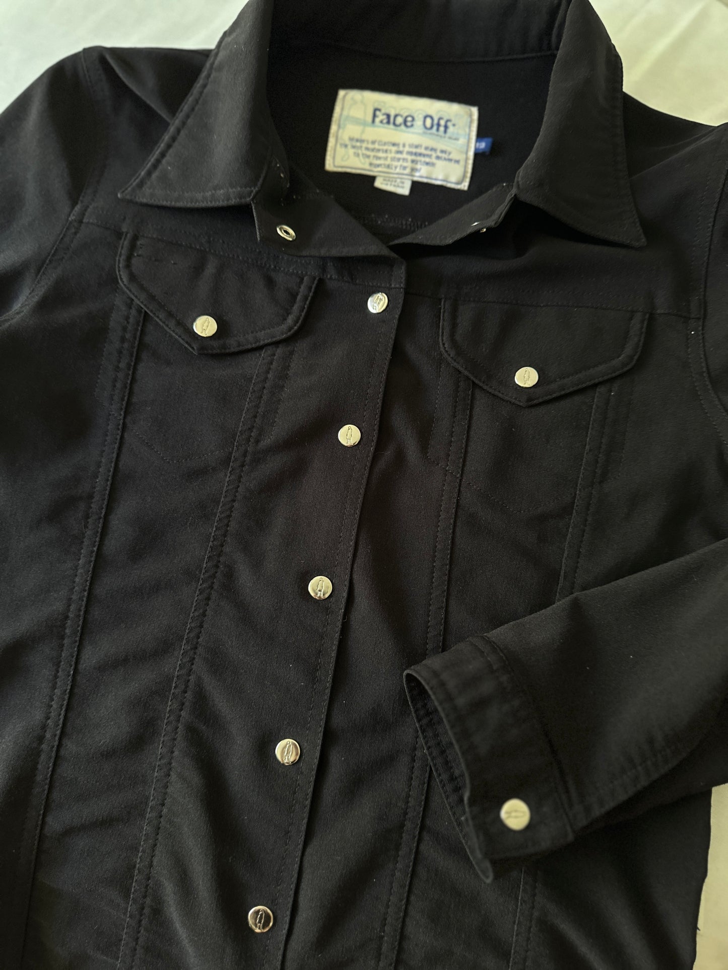 Face Off straight cut jacket
