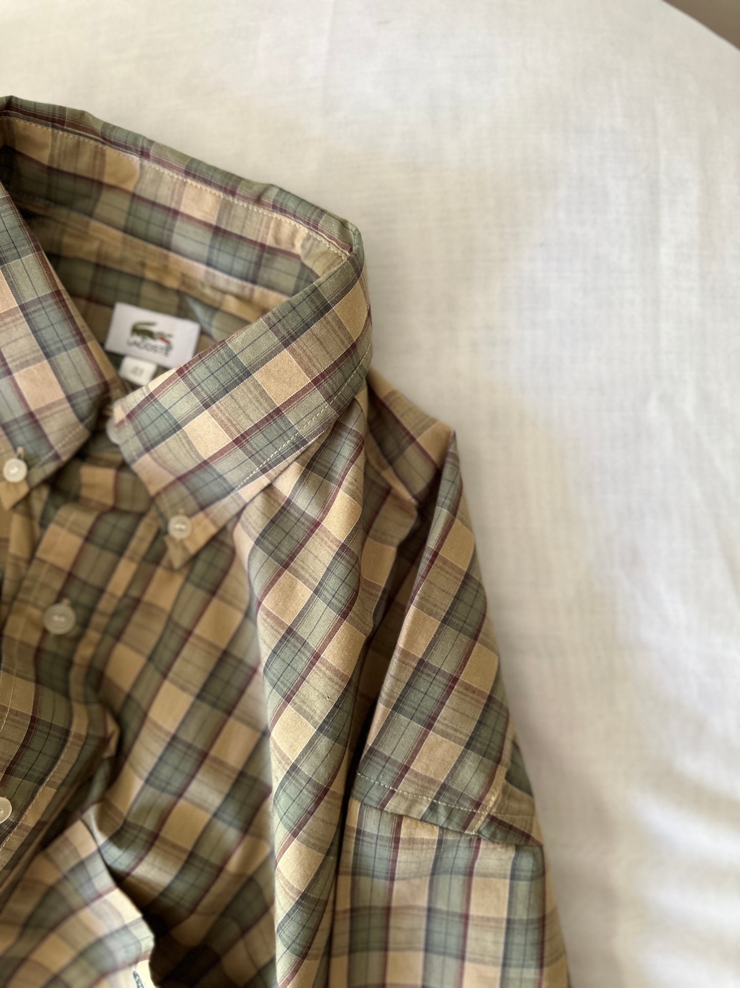 Lacoste short sleeve button up