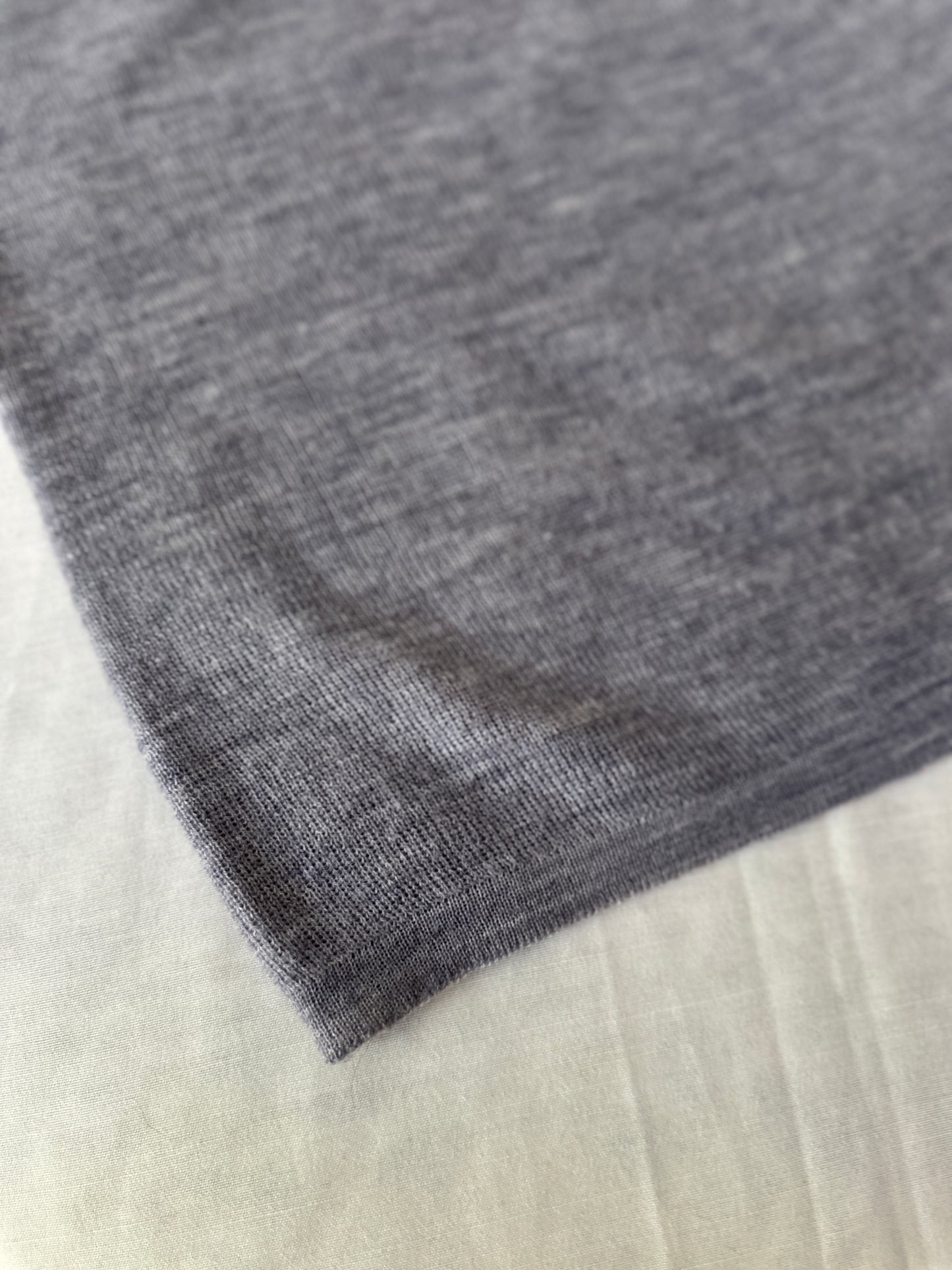 grey woollen vest