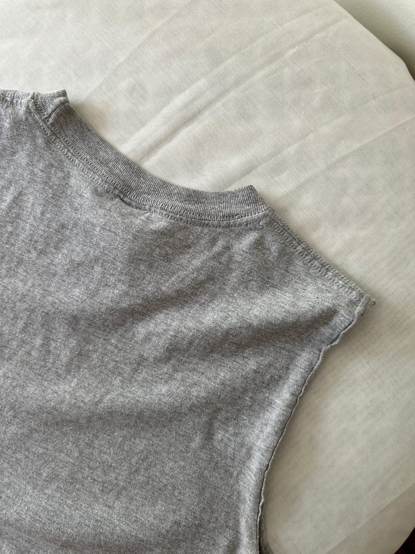 cropped reebok football tee