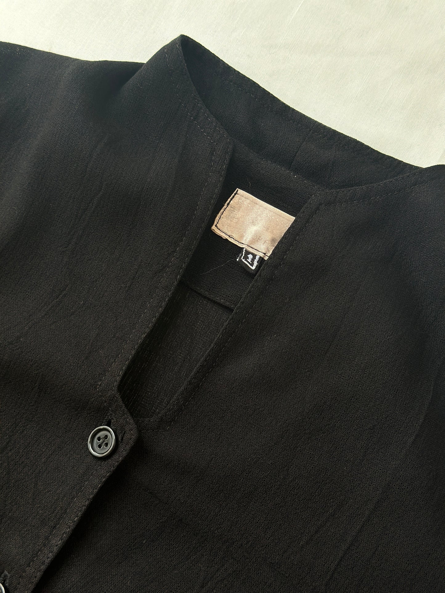 light mesh longline jacket