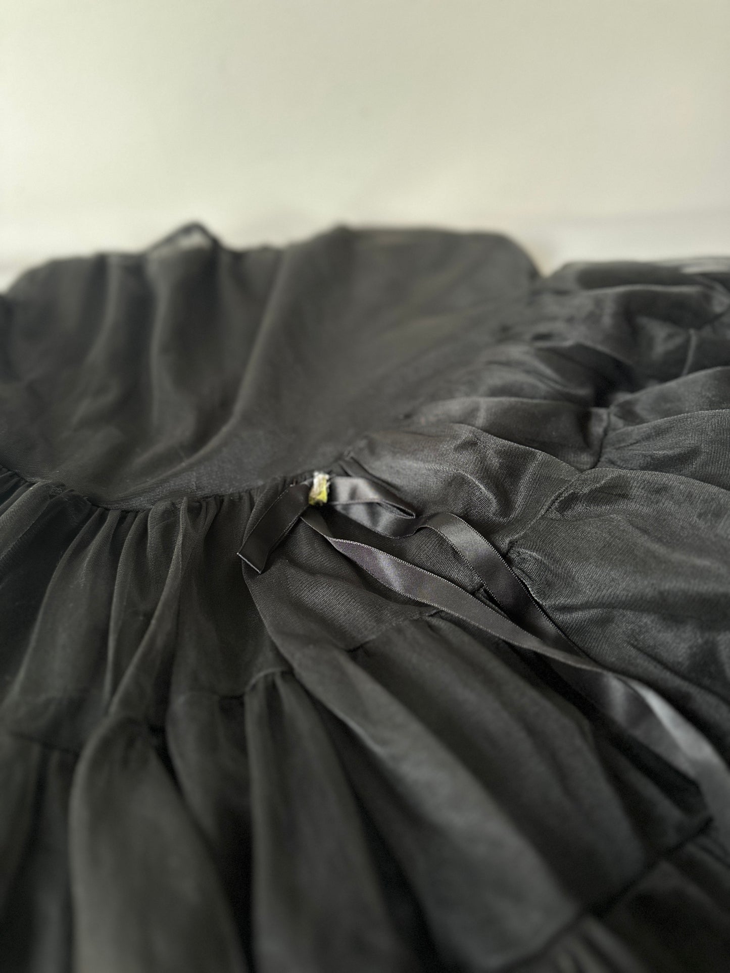black sheer pedi coat