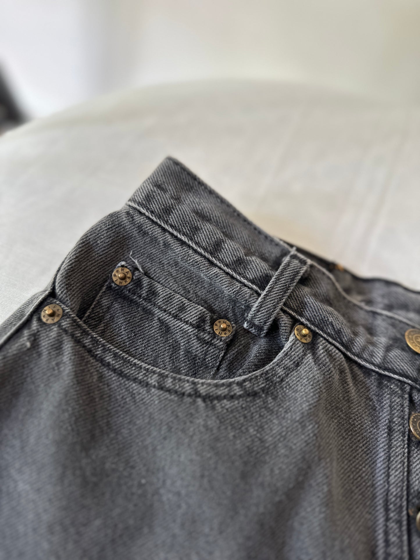 NIF NAF grey denim jeans