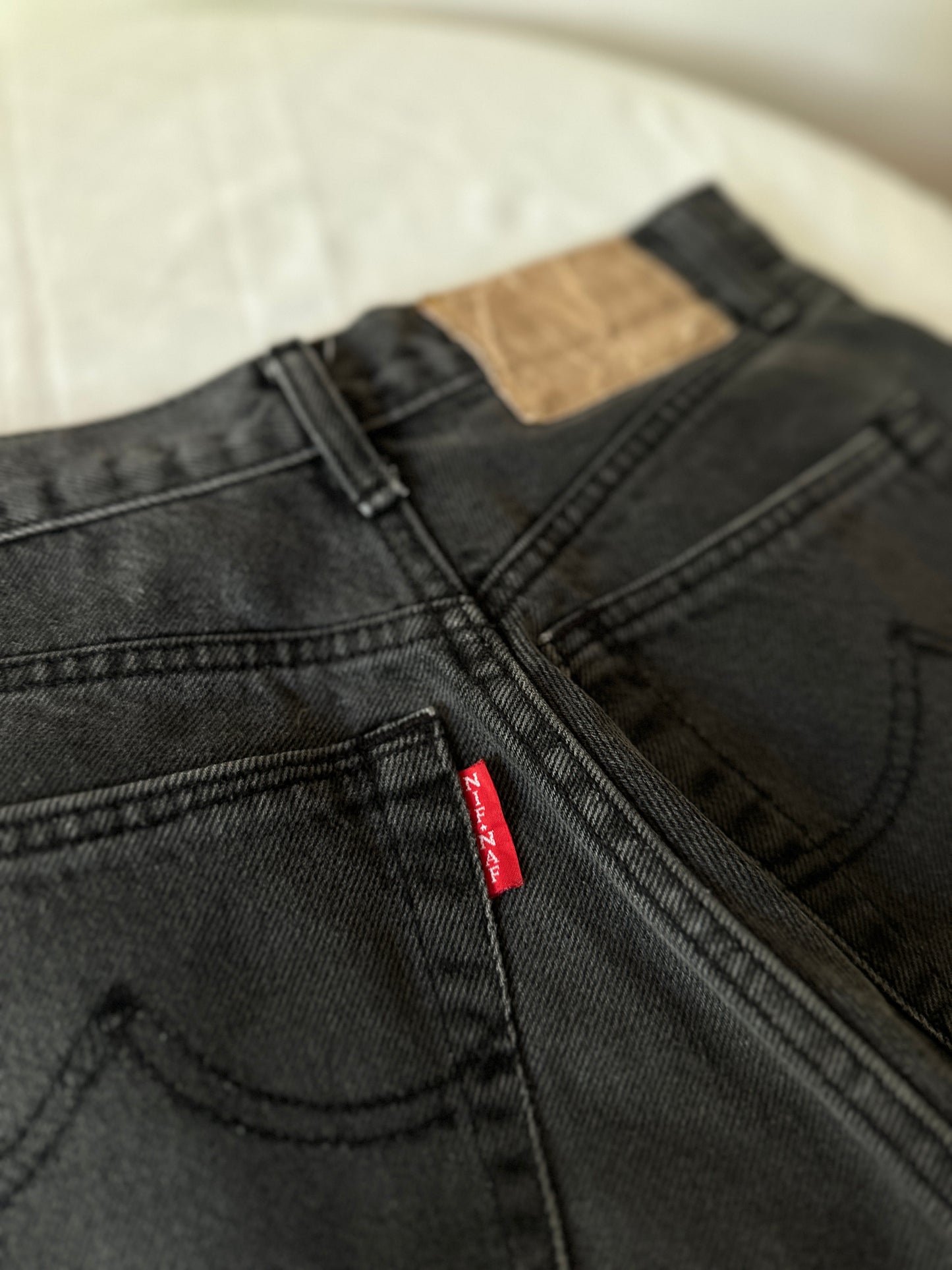 NIF NAF grey denim jeans