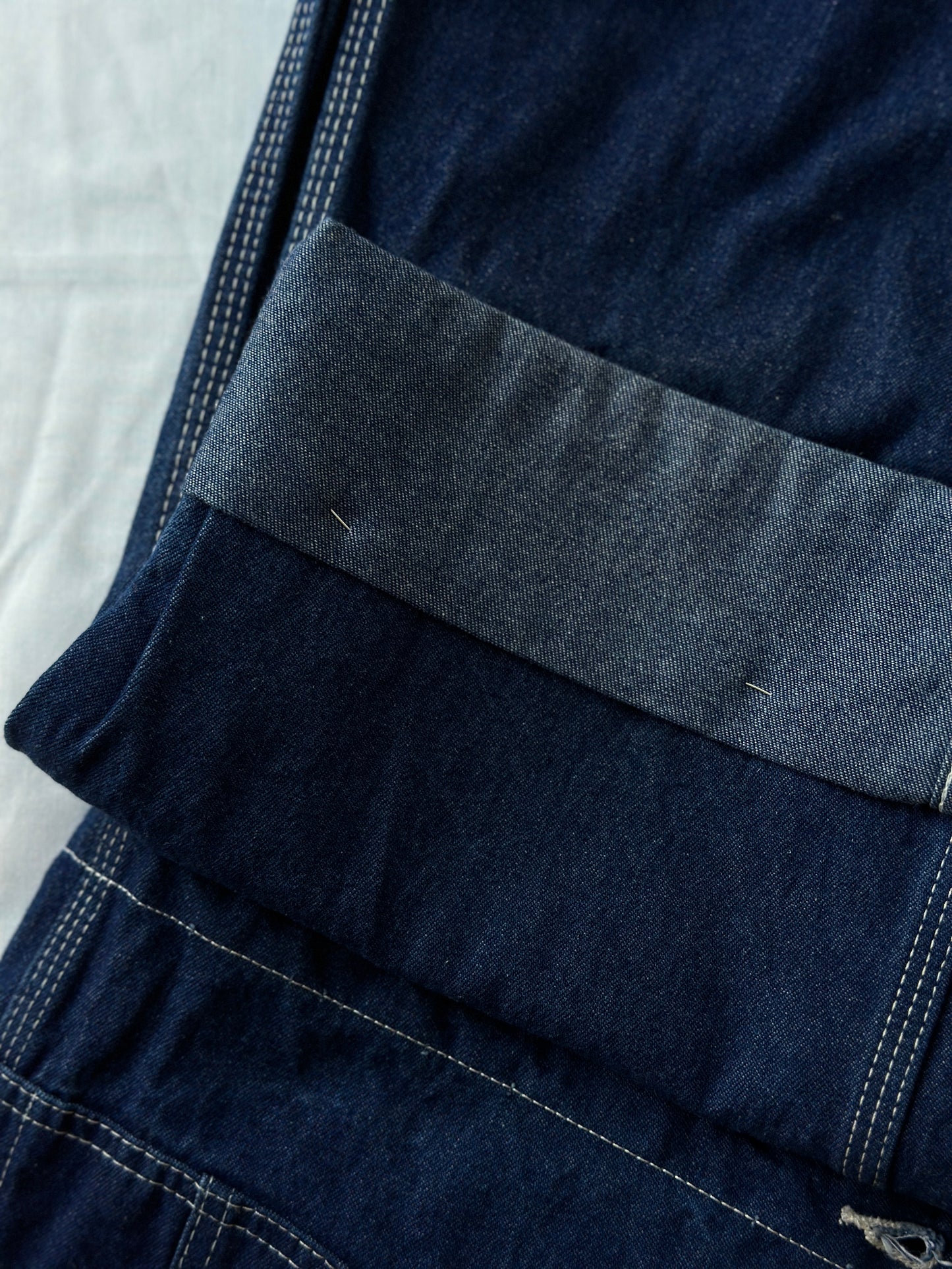 deep blue Dickies overalls