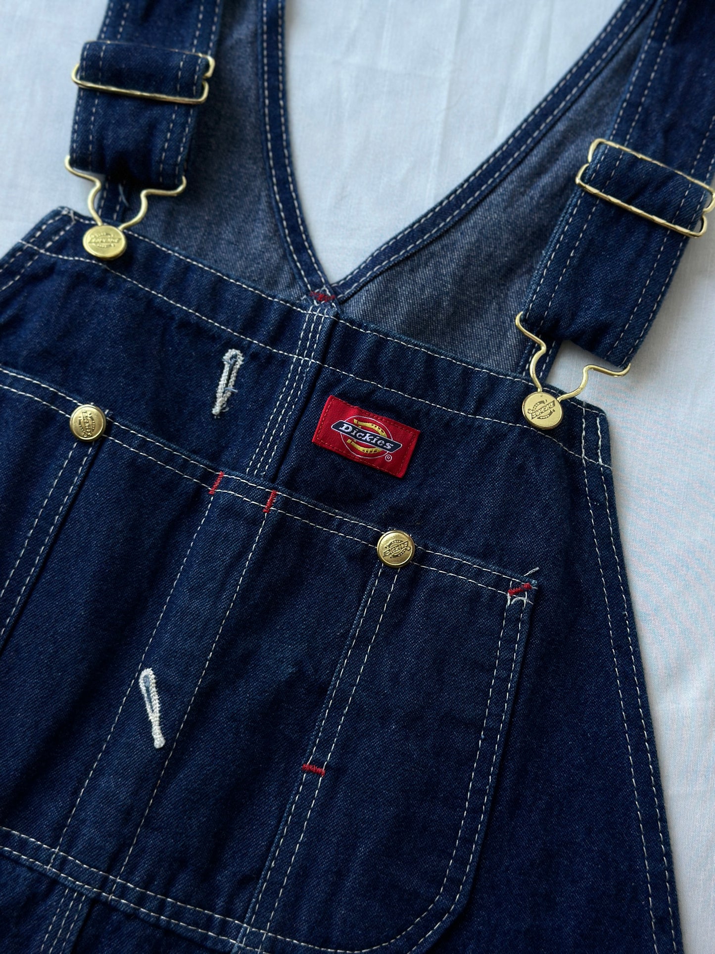 deep blue Dickies overalls