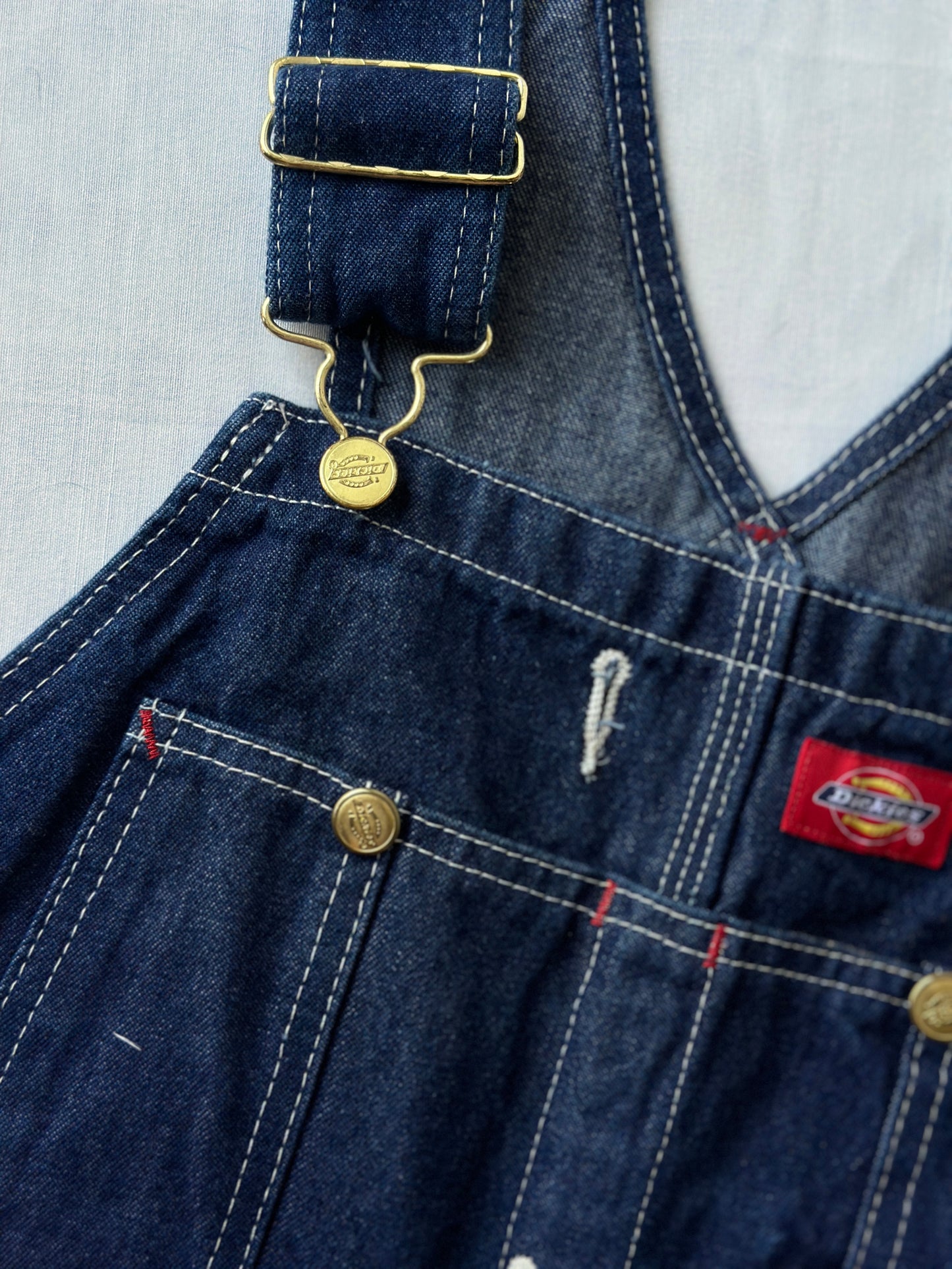 deep blue Dickies overalls