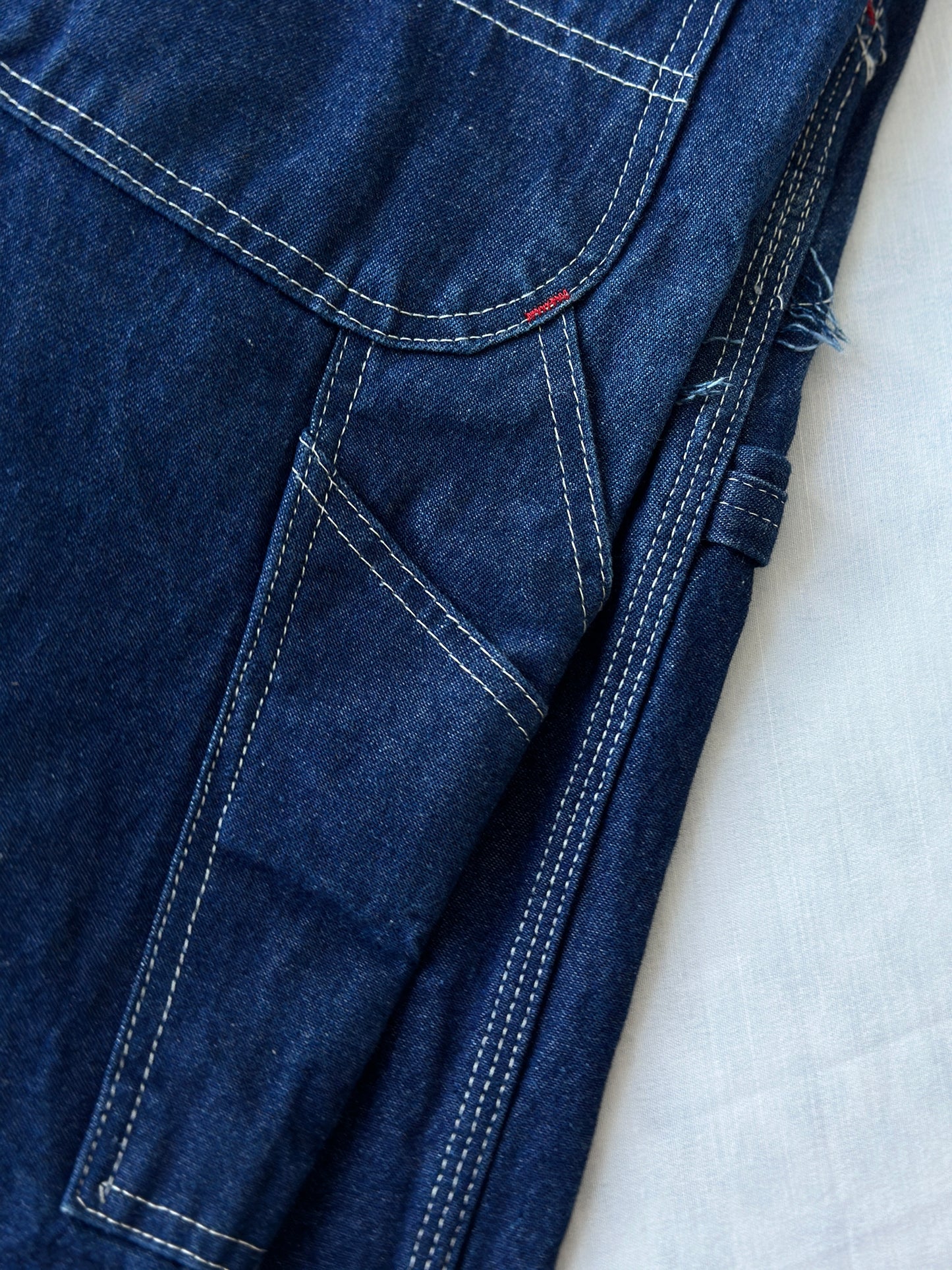 deep blue Dickies overalls