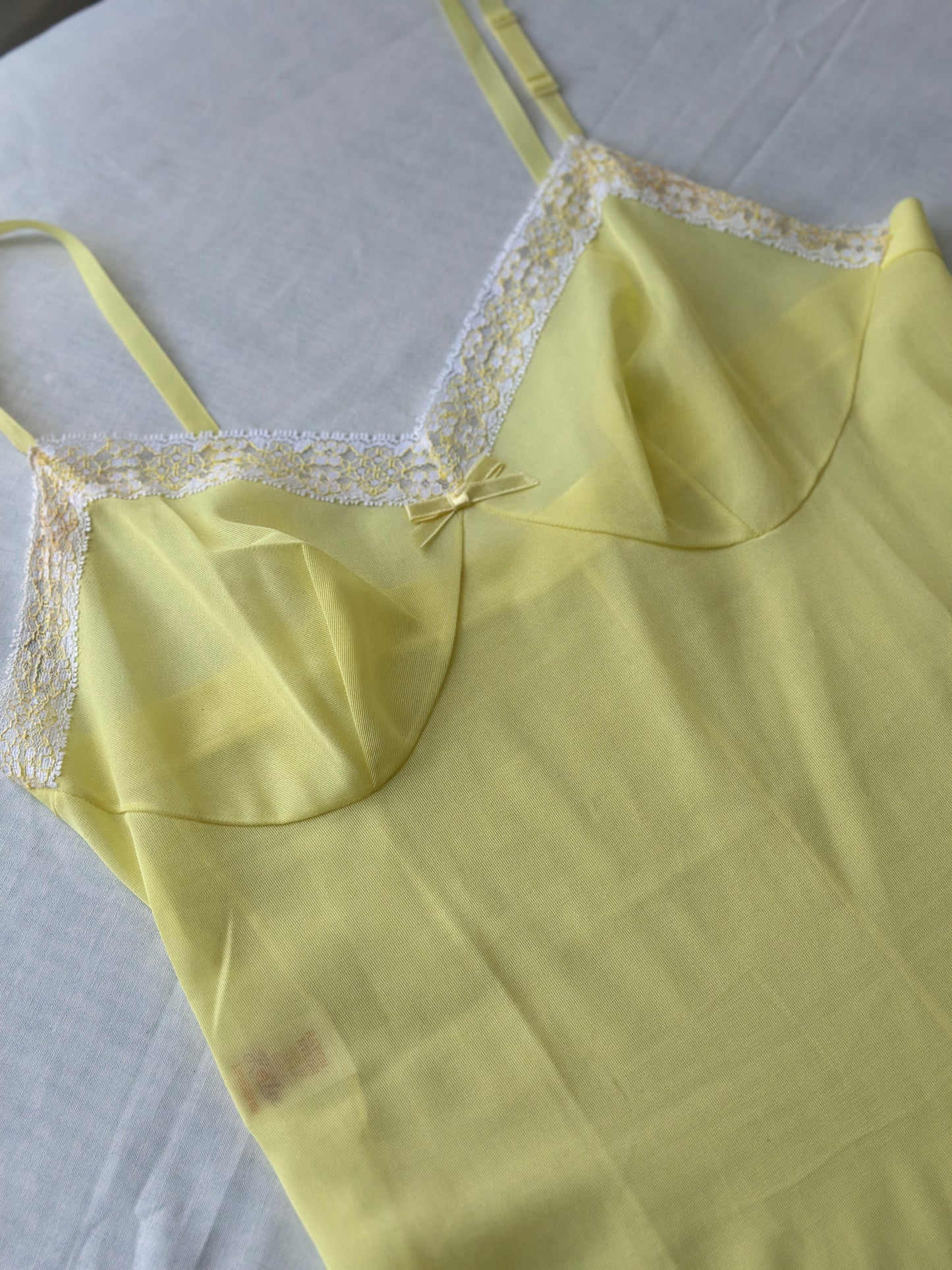 sunshine yellow night gown