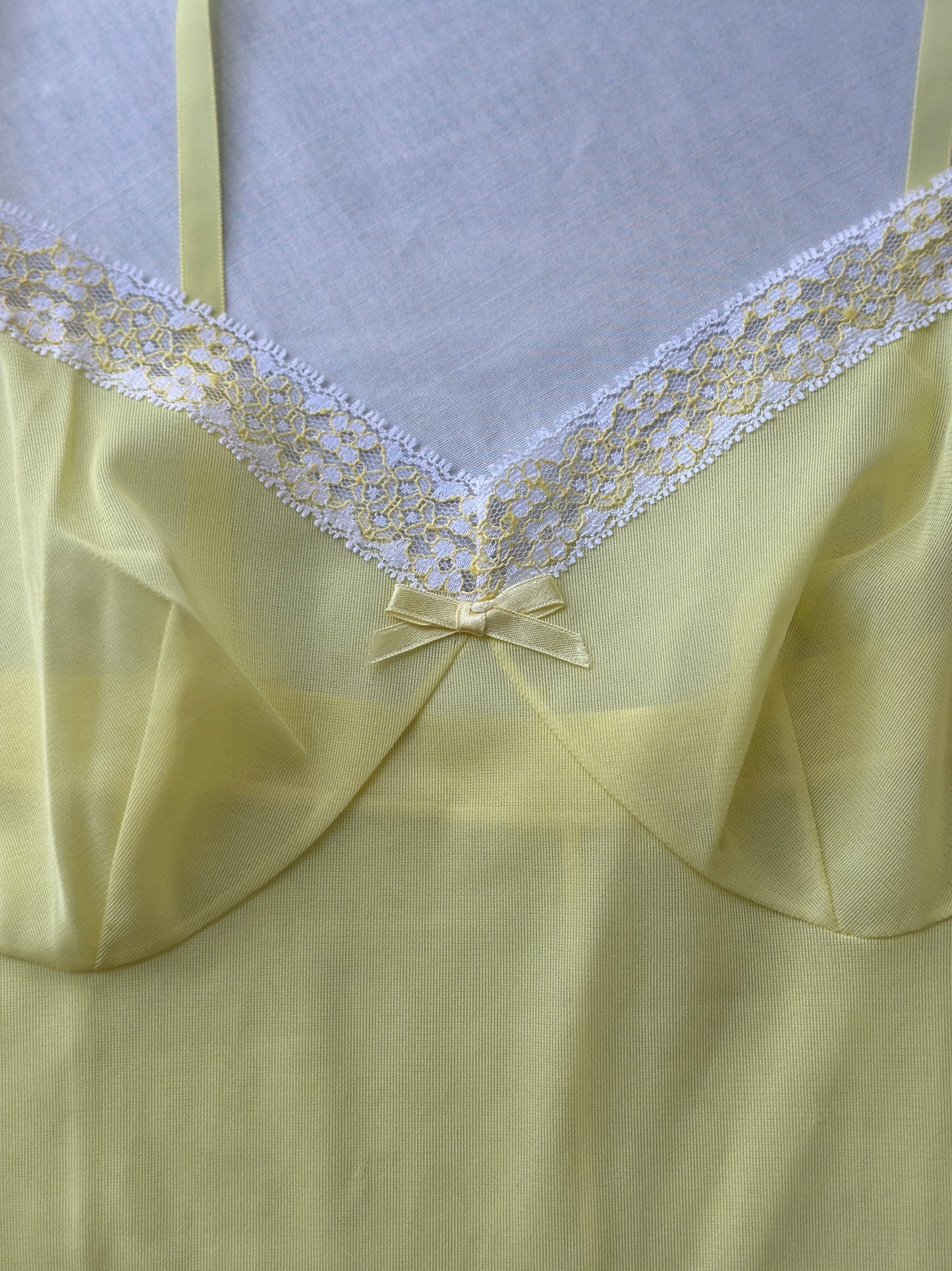 sunshine yellow night gown