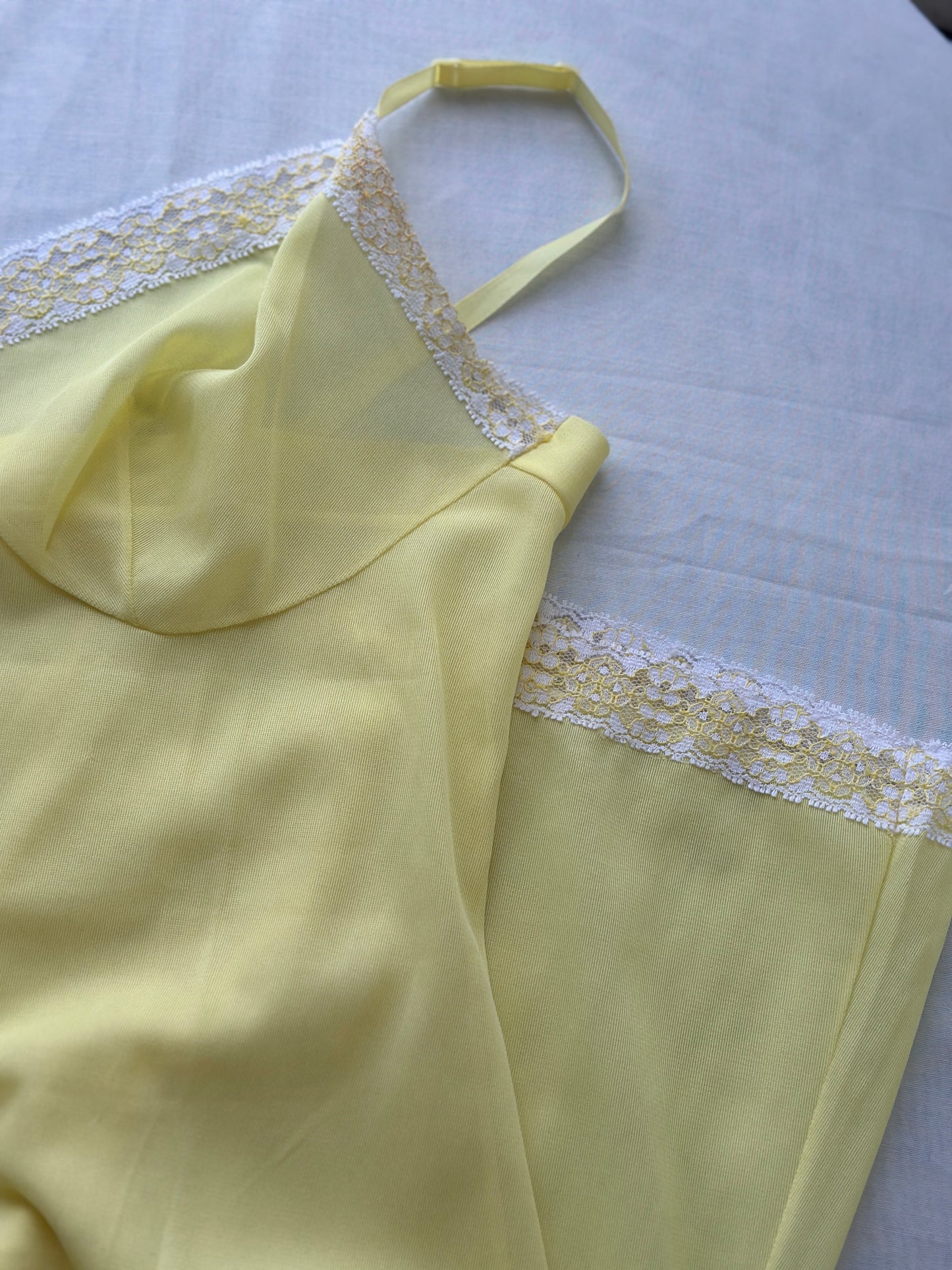 sunshine yellow night gown