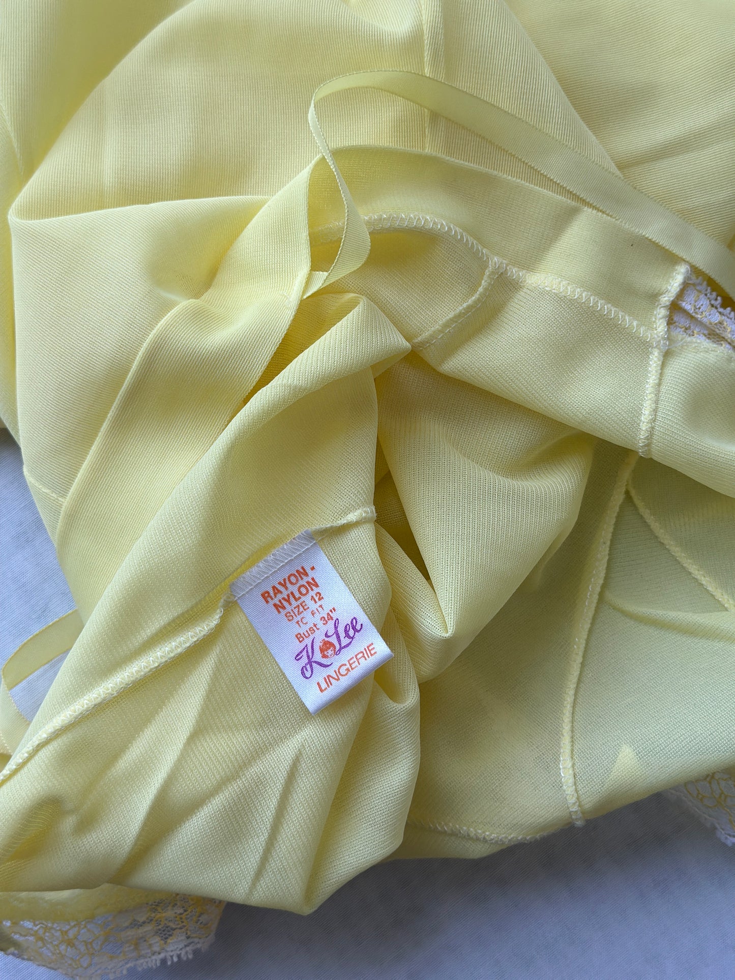 sunshine yellow night gown