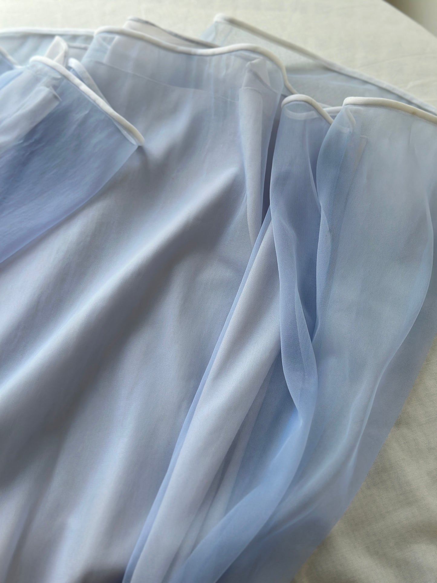 baby blue babydoll slip