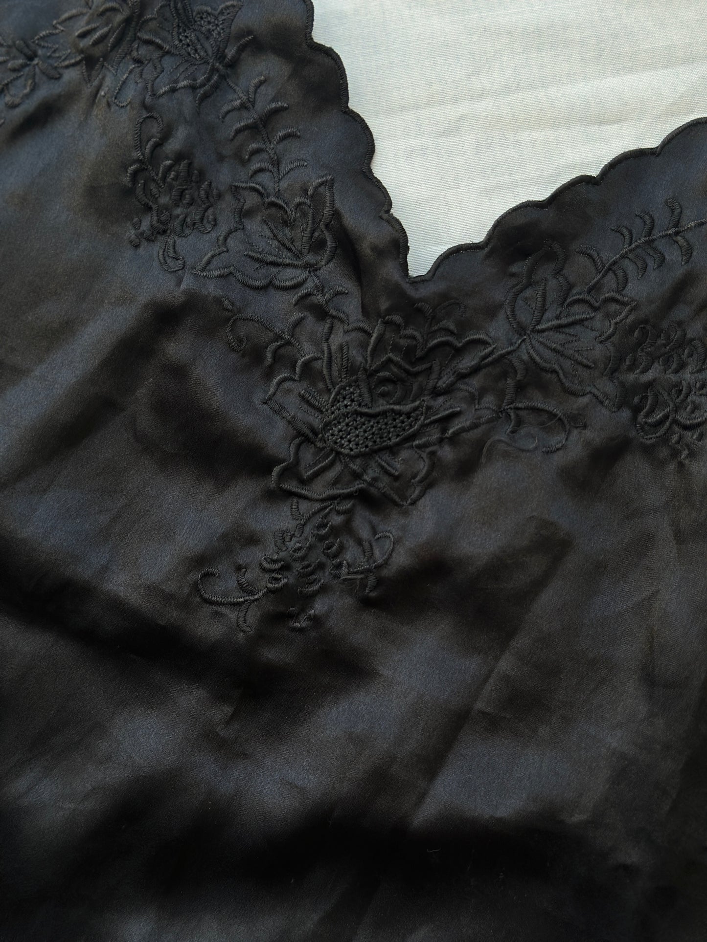 black night blouse