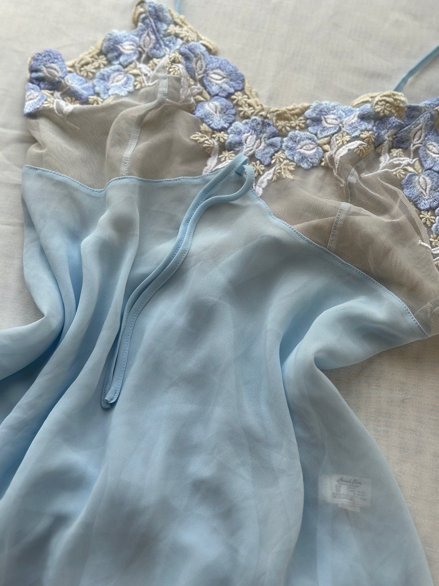 baby blue lace blouse