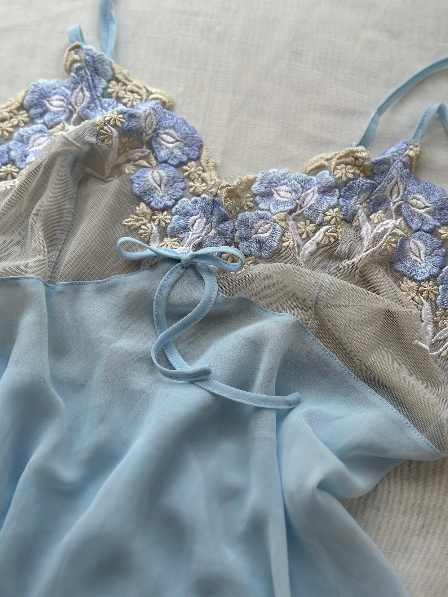 baby blue lace blouse