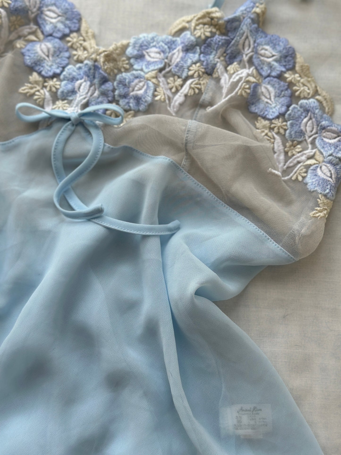 baby blue lace blouse